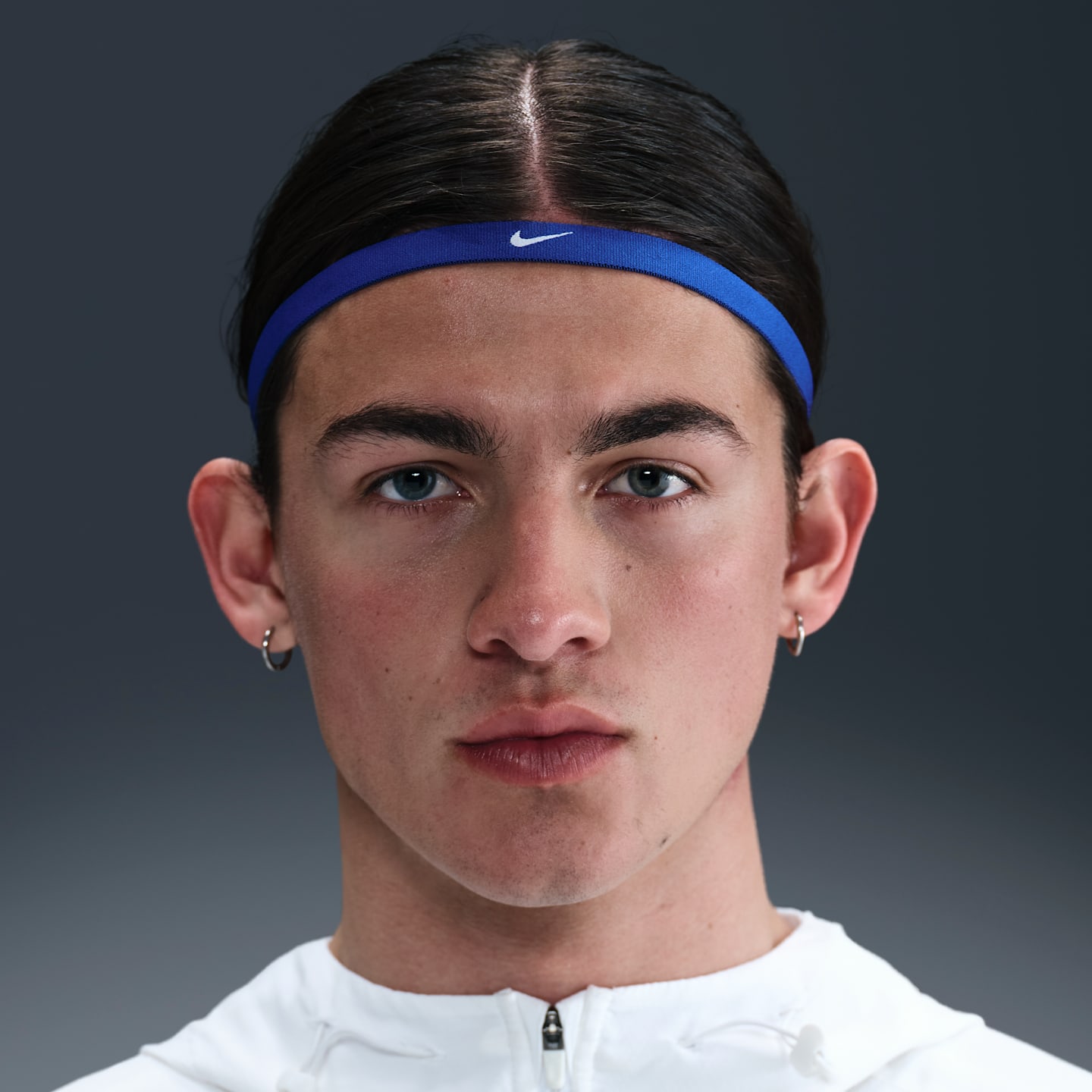 Повязки на голову Nike Flex, 6 шт, цвет: Королевский синий — фото 3