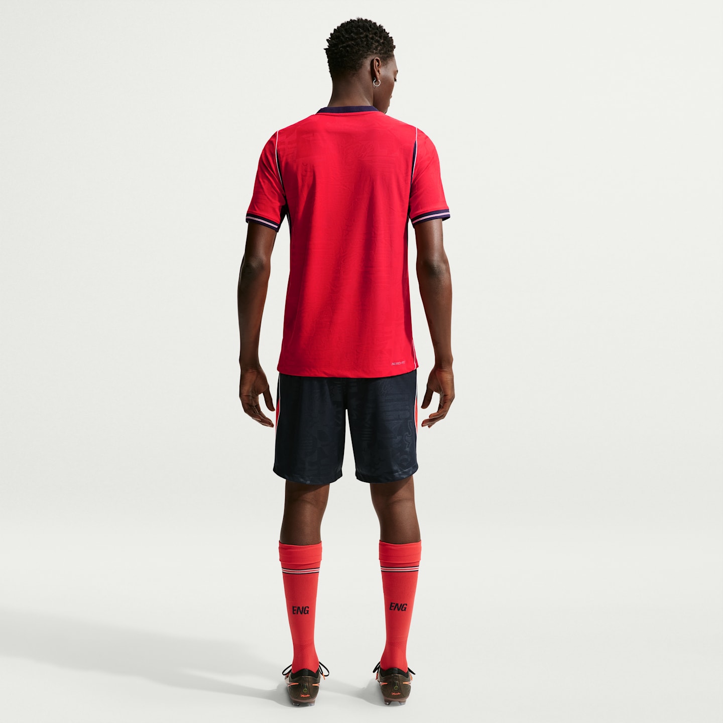 Мужская футбольная джерси Nike England National Team 2026 Match Away Aero-FIT, цвет: Красный / Обсидиановый — фото 5