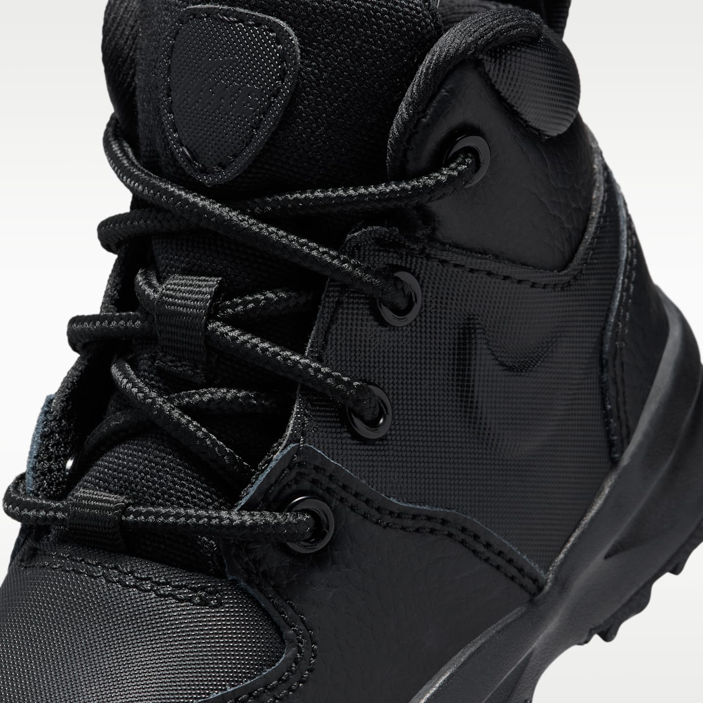 Детские ботинки Nike Manoa 17 Big Kids' Boots, цвет: Чёрный — фото 7