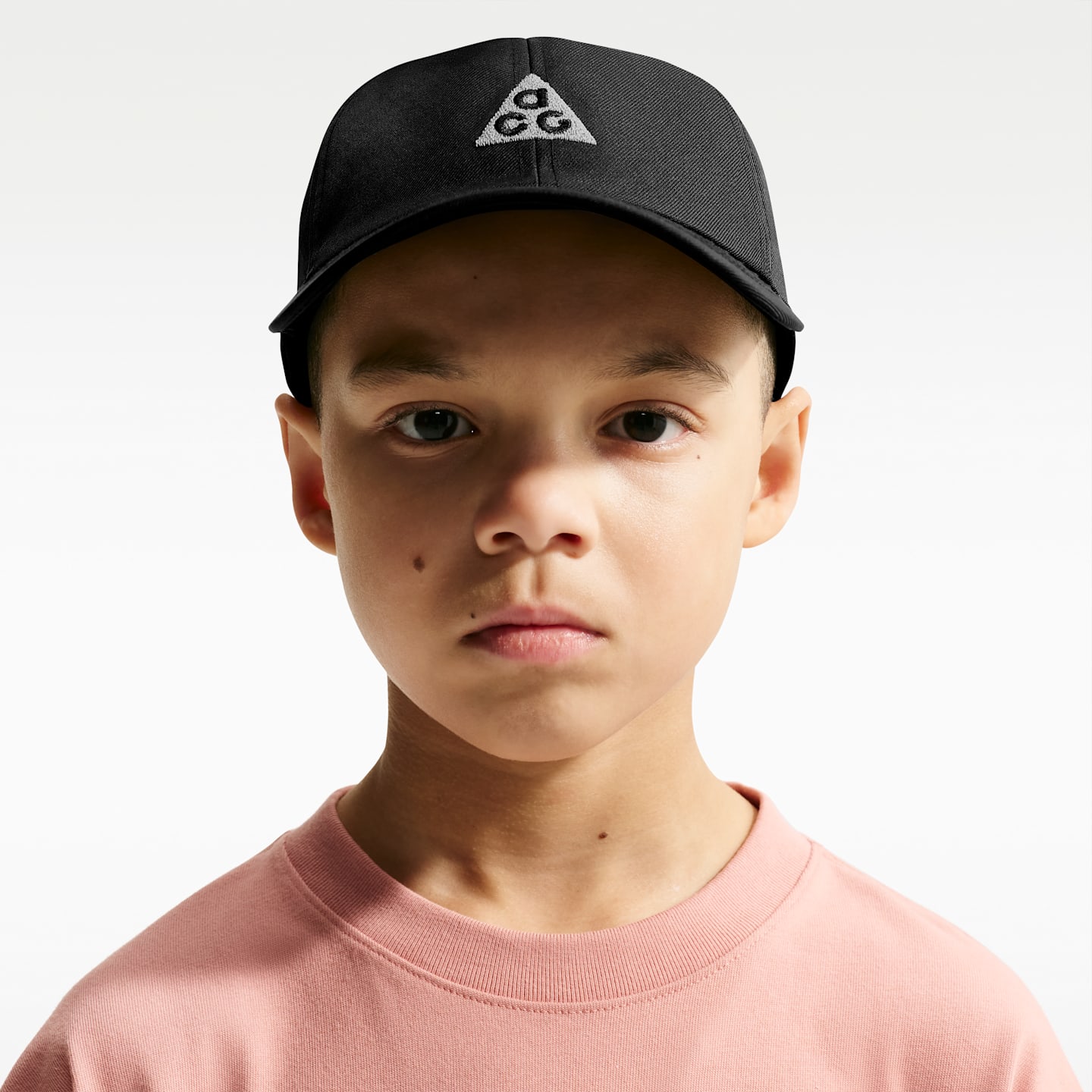 Детская кепка Nike ACG Club, цвет: Чёрный / Снежный белый — фото 3