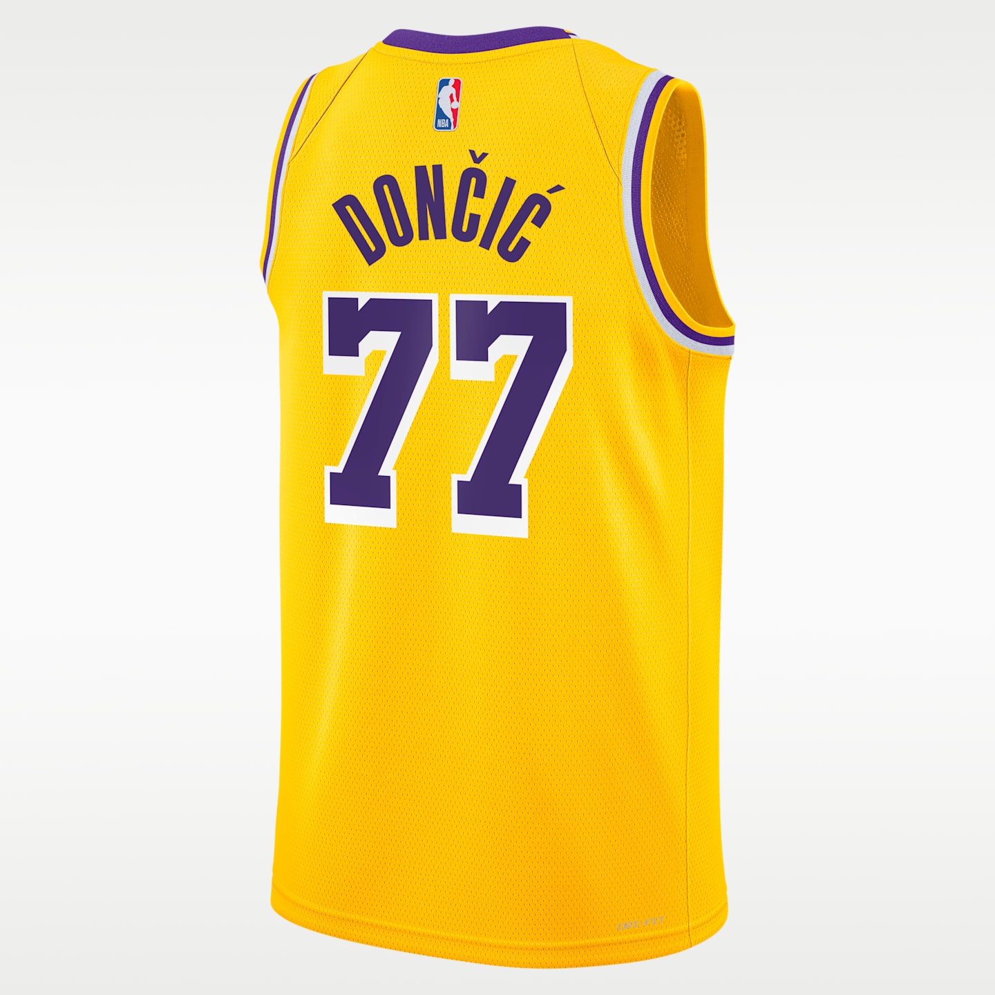 Детский топ Nike Jalen Brunson New York Knicks 2024/25 Icon Edition NBA Swingman Jersey, цвет: Amarillo — фото 2