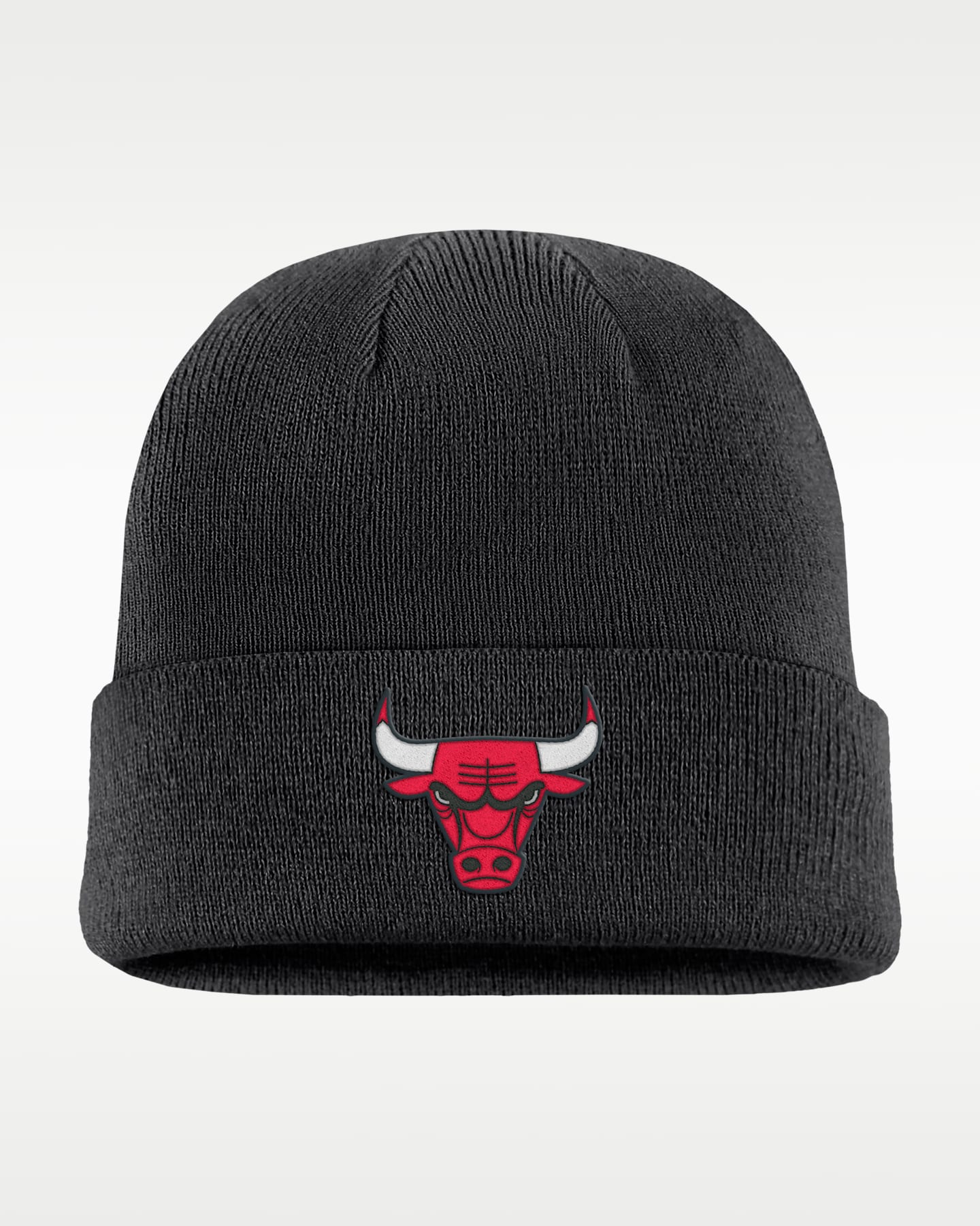 Женская шапка Nike Chicago Bulls Peak Hardwood Classics Beanie, цвет: Чёрный — фото 3
