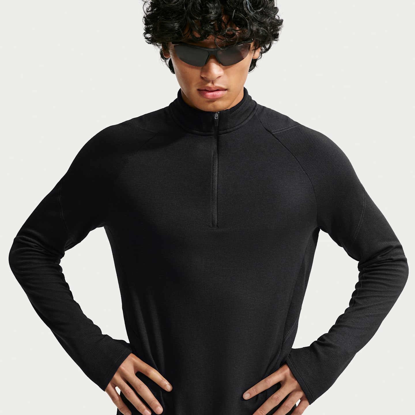 Мужские кроссовки NikeLab Running Wool-Blend Mid Layer, цвет: Чёрный / Антрацитовый — фото 1