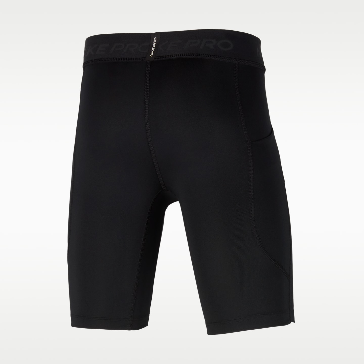 Детские шорты для мальчиков Nike Pro Dri-FIT, цвет: Чёрный / Белый — фото 2