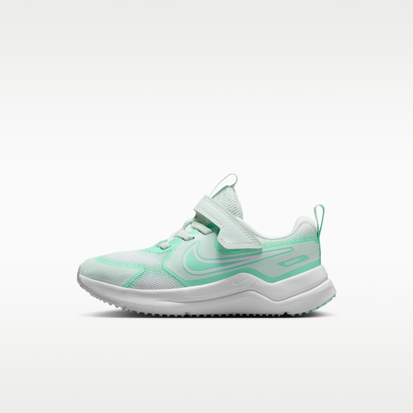 Детские кроссовки Nike Cosmic Runner Road Running, цвет: Зелёный / Белый — фото 1