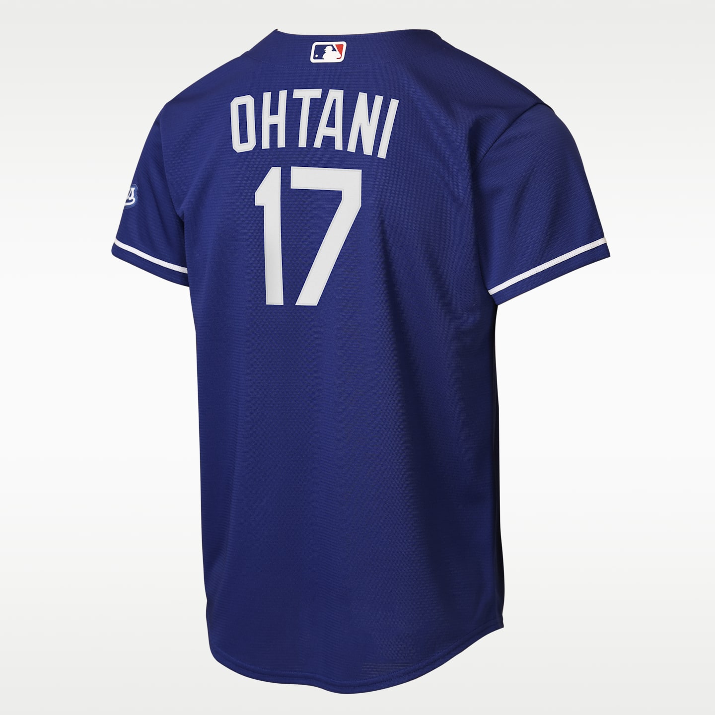 Детский топ Nike Shohei Ohtani Los Angeles Dodgers MLB Stadium Jersey, цвет: Синий / Белый — фото 2