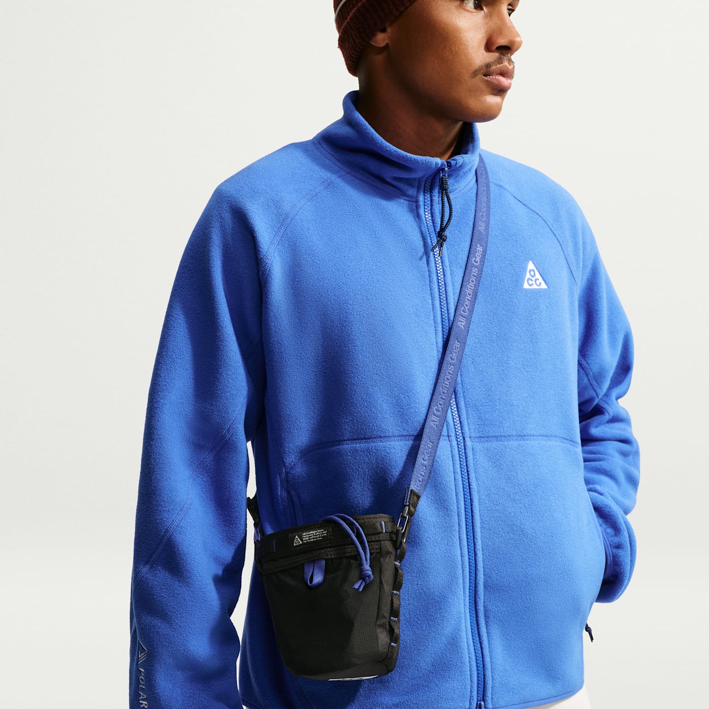 Мешочек для магнезии Nike ACG, цвет: Чёрный / Антрацитовый — фото 9