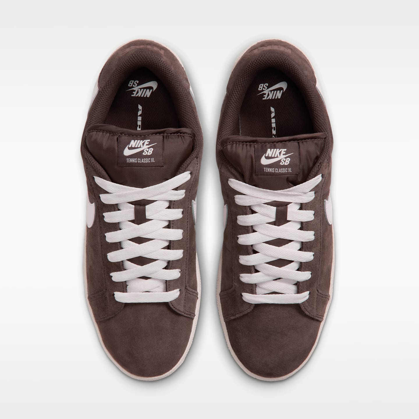 Мужские кроссовки Nike SB Zoom Tennis Classic XL Skate, цвет: Коричневый / Карамельный коричневый — фото 4