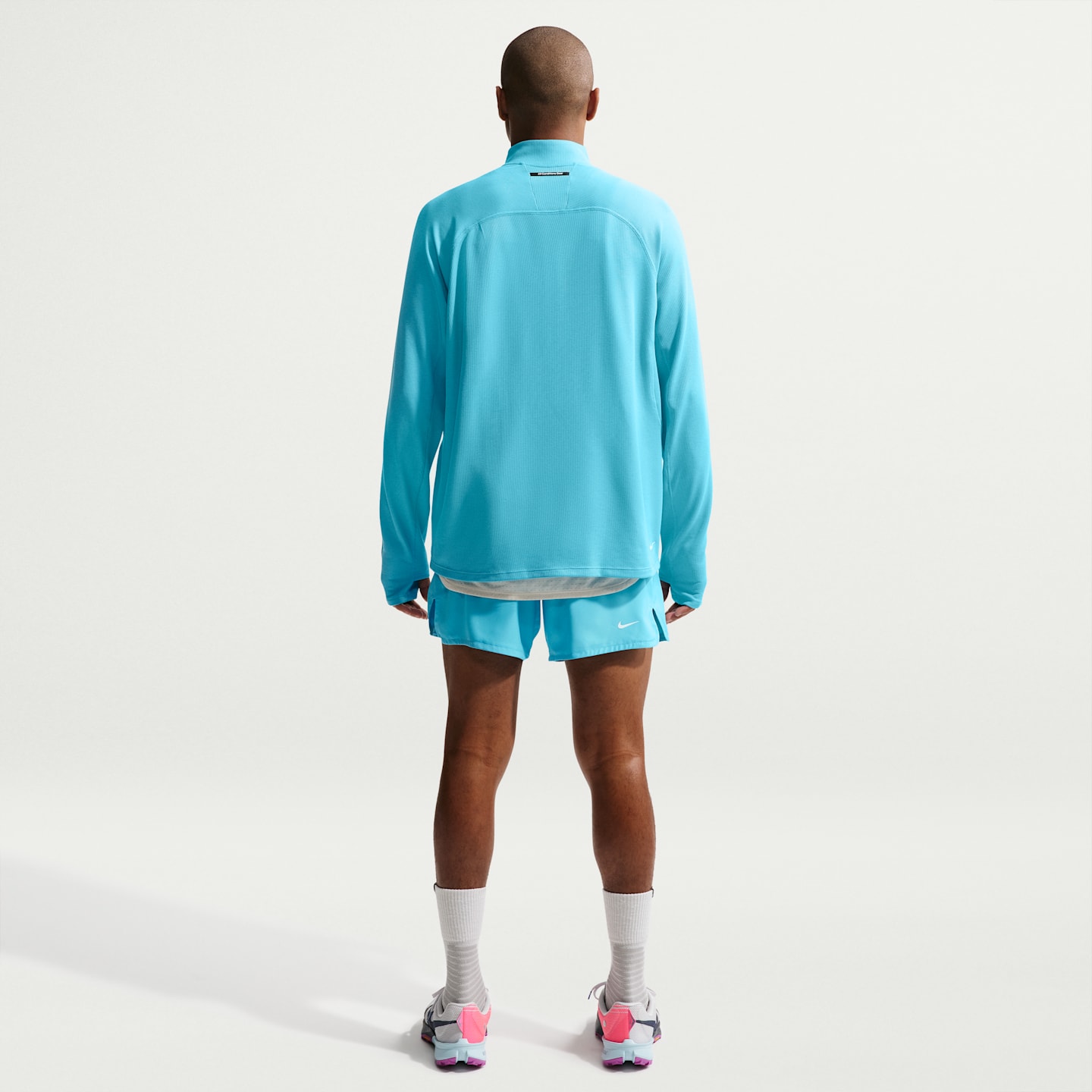 Мужские шорты Nike ACG Second Sunrise Dri-FIT ADV 5" со вшитыми плавками, цвет: Синий / Снежный белый — фото 5