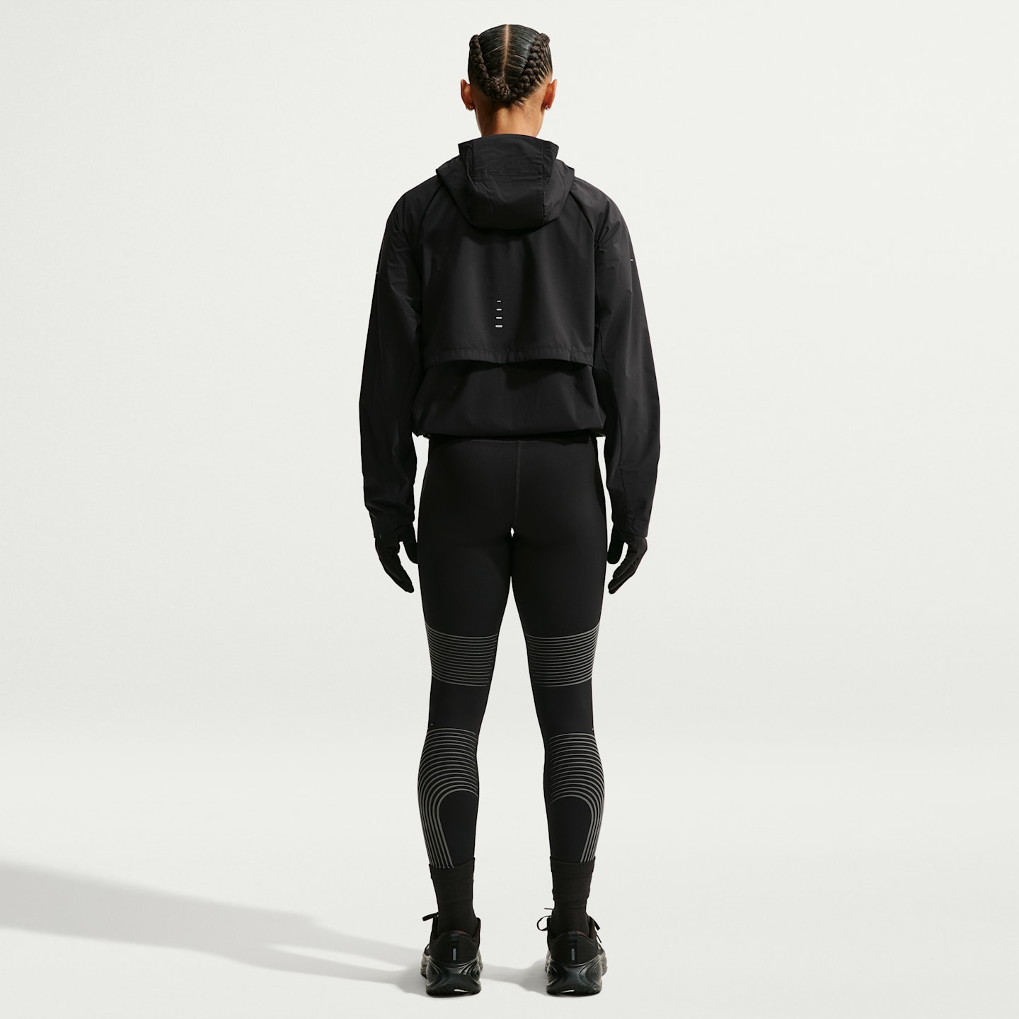 Женская куртка Nike Swift Storm-FIT Running, цвет: Чёрный — фото 5