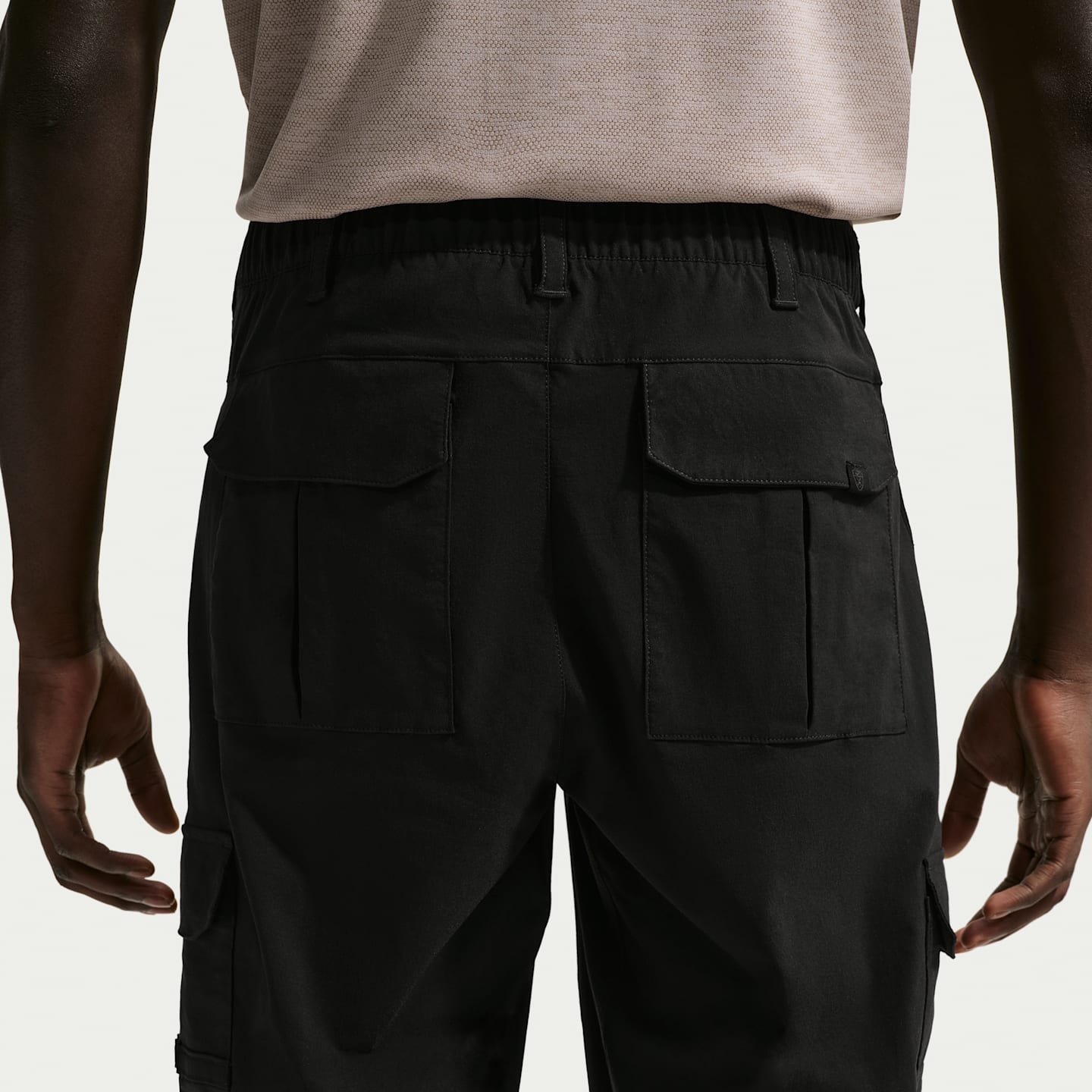 Мужские брюки для гольфа Nike Fairway Fresh Dri-FIT свободного кроя, цвет: Чёрный — фото 3