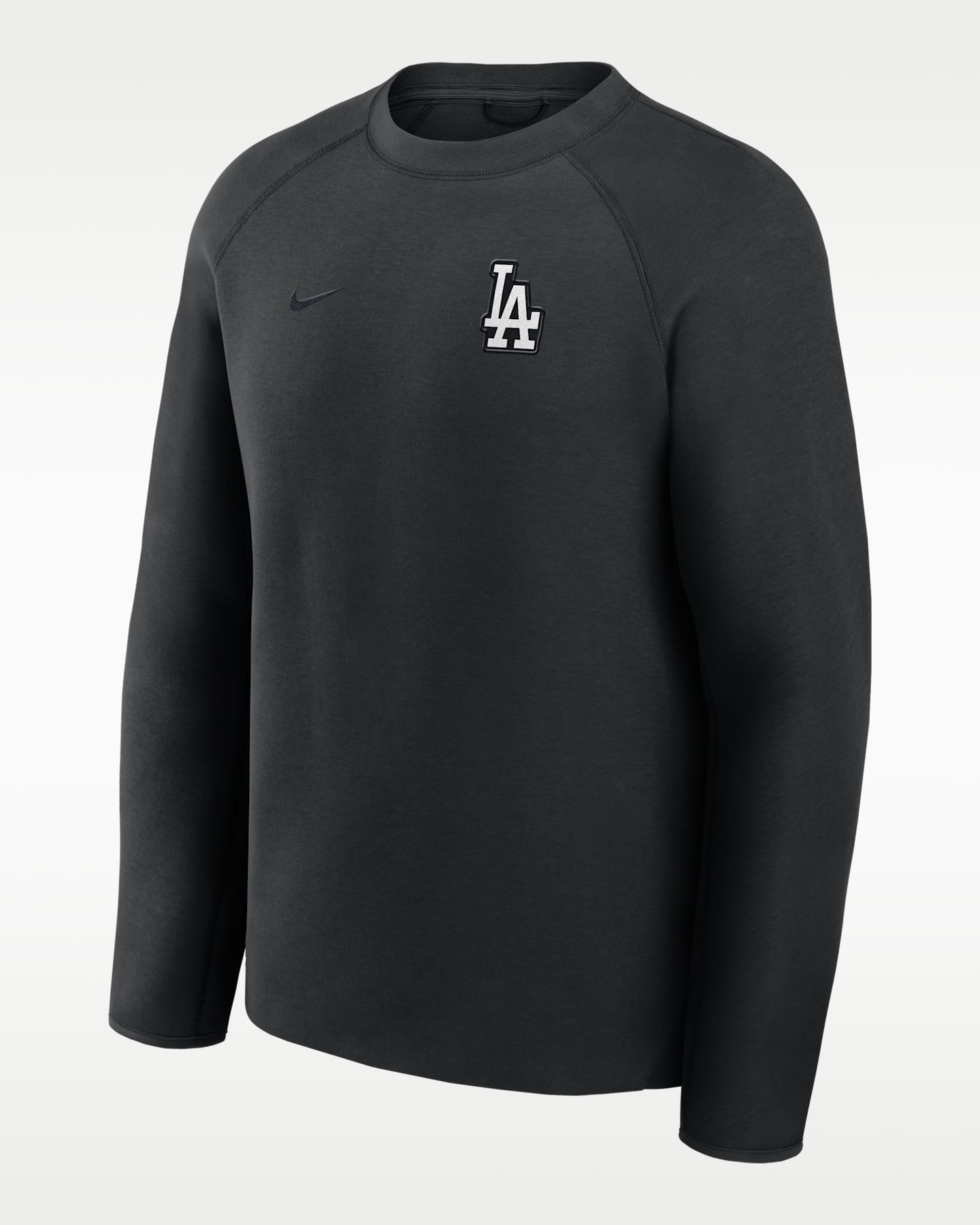 Мужской свитшот Nike MLB Los Angeles Dodgers Tech Fleece, цвет: Чёрный — фото 3