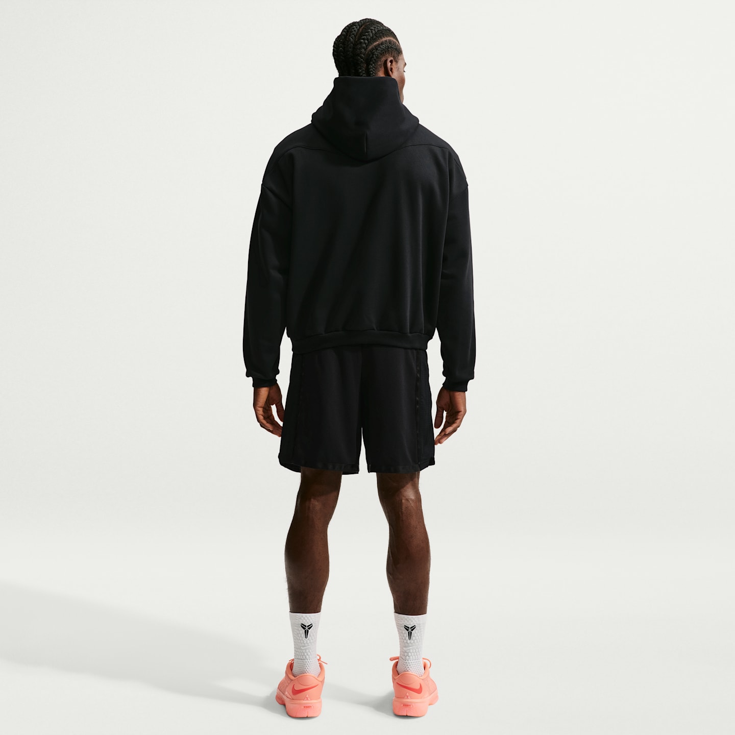 Мужское баскетбольное худи Nike Kobe Standard Issue Therma-FIT, цвет: Чёрный — фото 5
