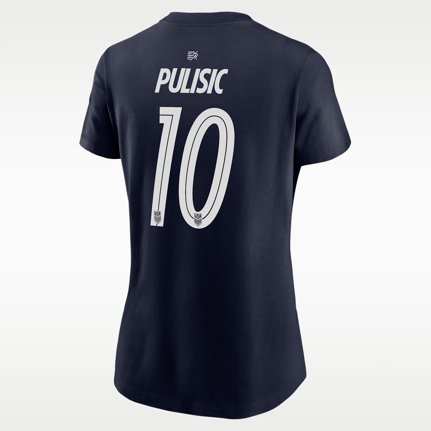 Женская футбольная футболка Nike Christian Pulisic Team USA, цвет: Тёмно-синий — фото 1