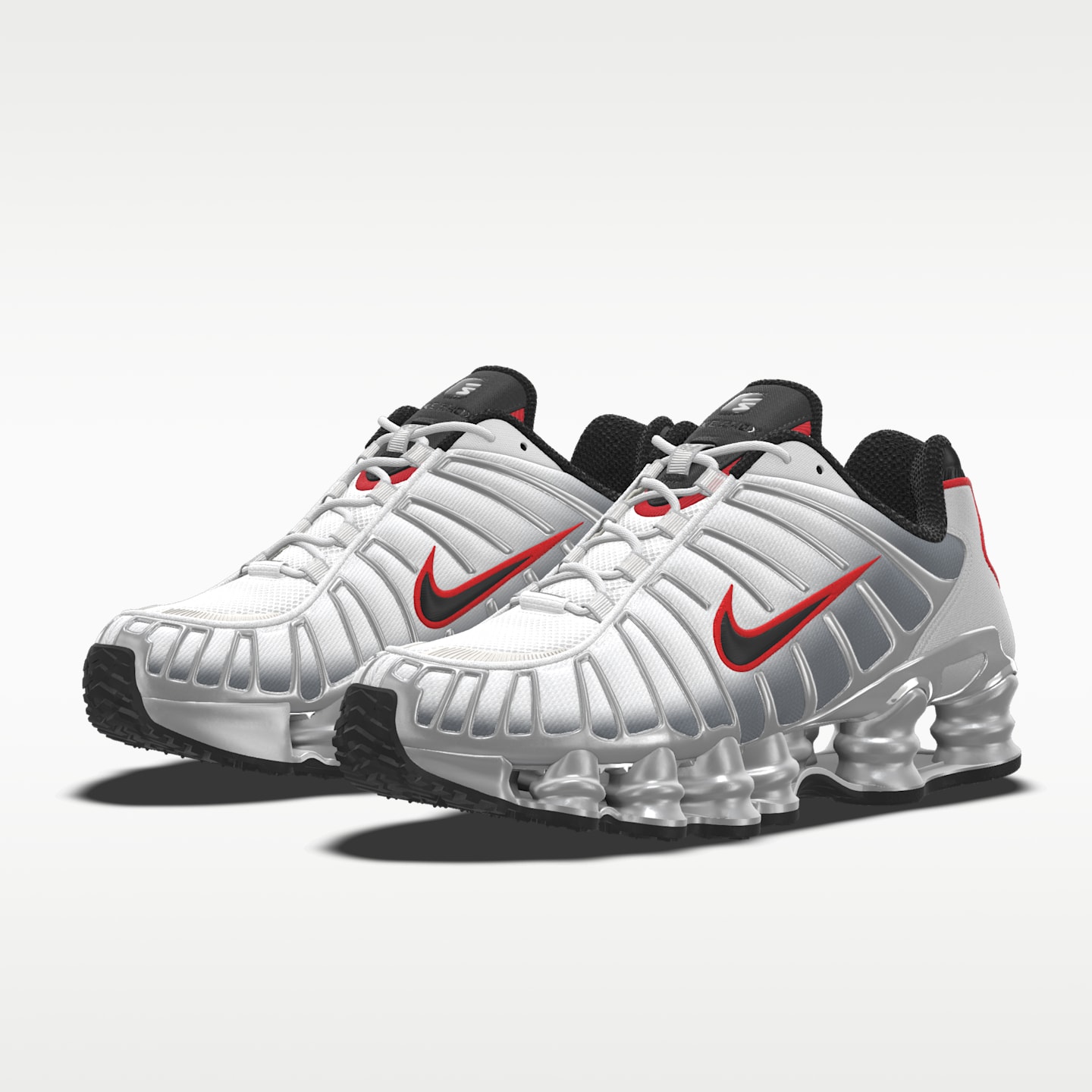 Мужские кроссовки Nike Shox TL By You Custom, цвет: Разноцветный — фото 2