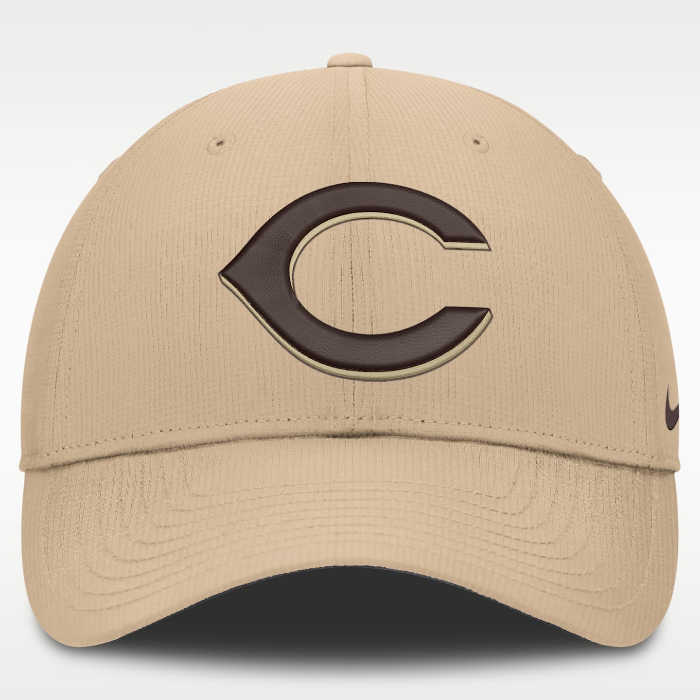 Мужская регулируемая бейсболка Nike Cincinnati Reds Club Dri-FIT MLB, цвет: Хаки — фото 2