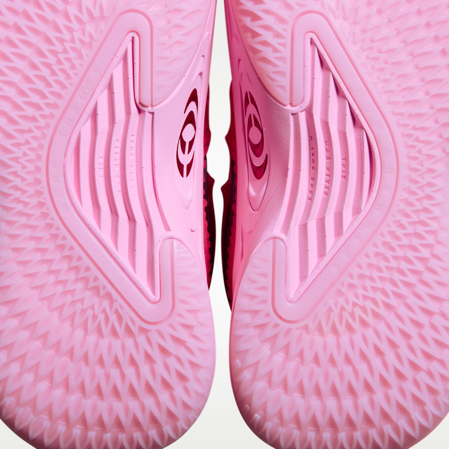 Женские баскетбольные кроссовки Nike Caitlin 1 "Midnight Fever, цвет: Розовый — фото 12