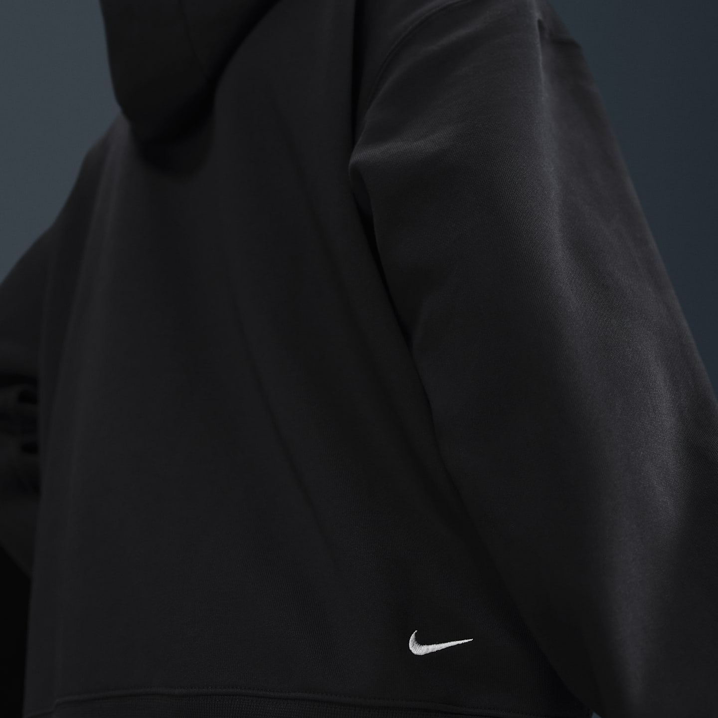 Худи Nike ACG "Tuff Fleece, цвет: Чёрный / Антрацитовый — фото 2
