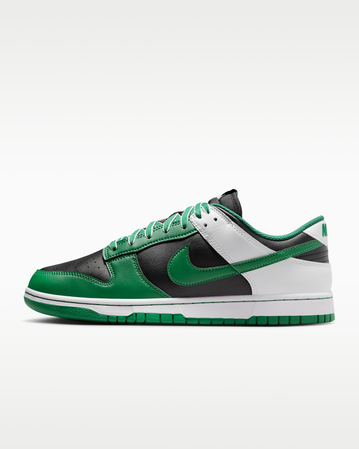 Мужские кроссовки Nike Dunk Low Retro, цвет: Чёрный / Белый, вариант 1 — фото 10