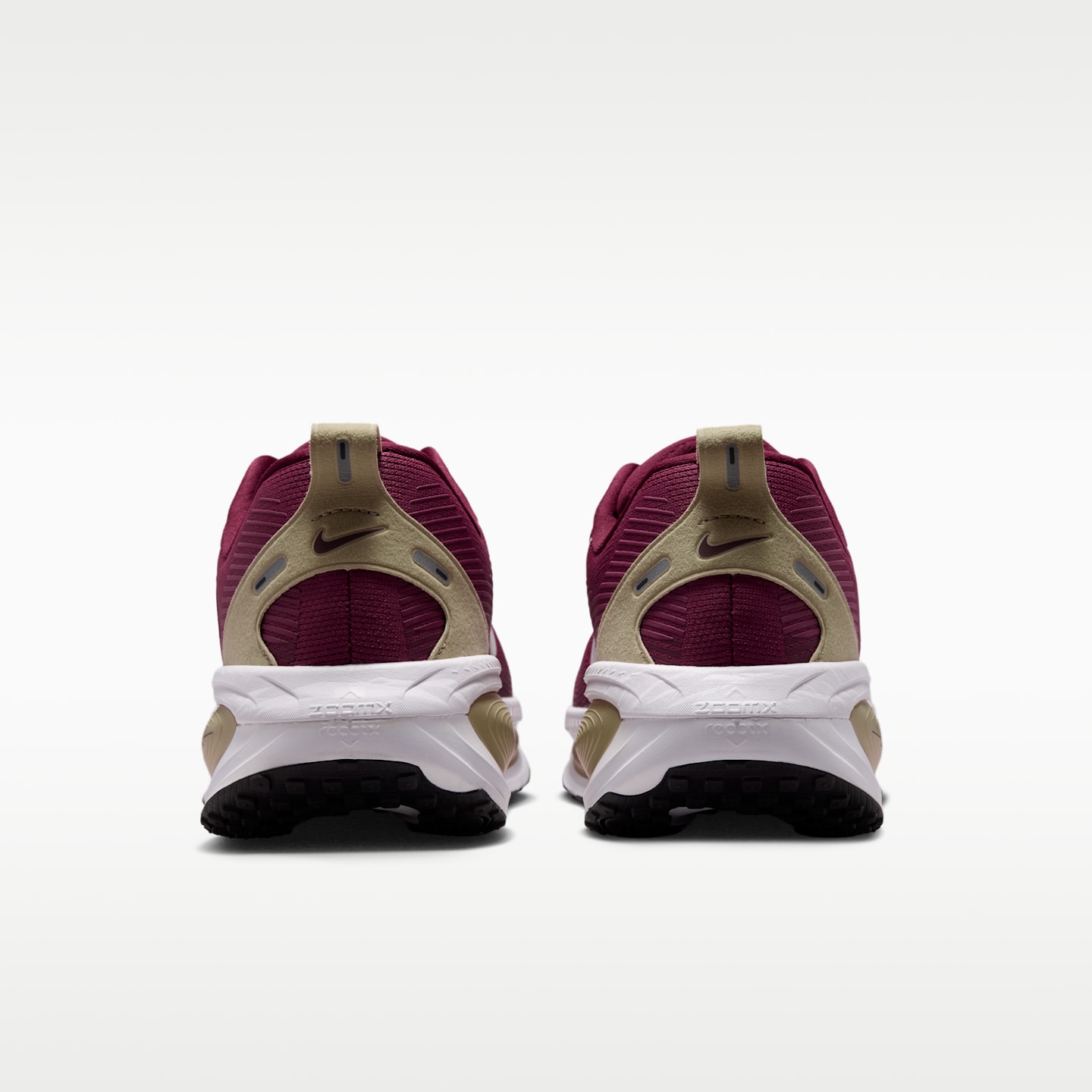 Мужские кроссовки Nike College Vomero 18 (Florida State) Road Running, цвет: Малиновый / Золотой — фото 6