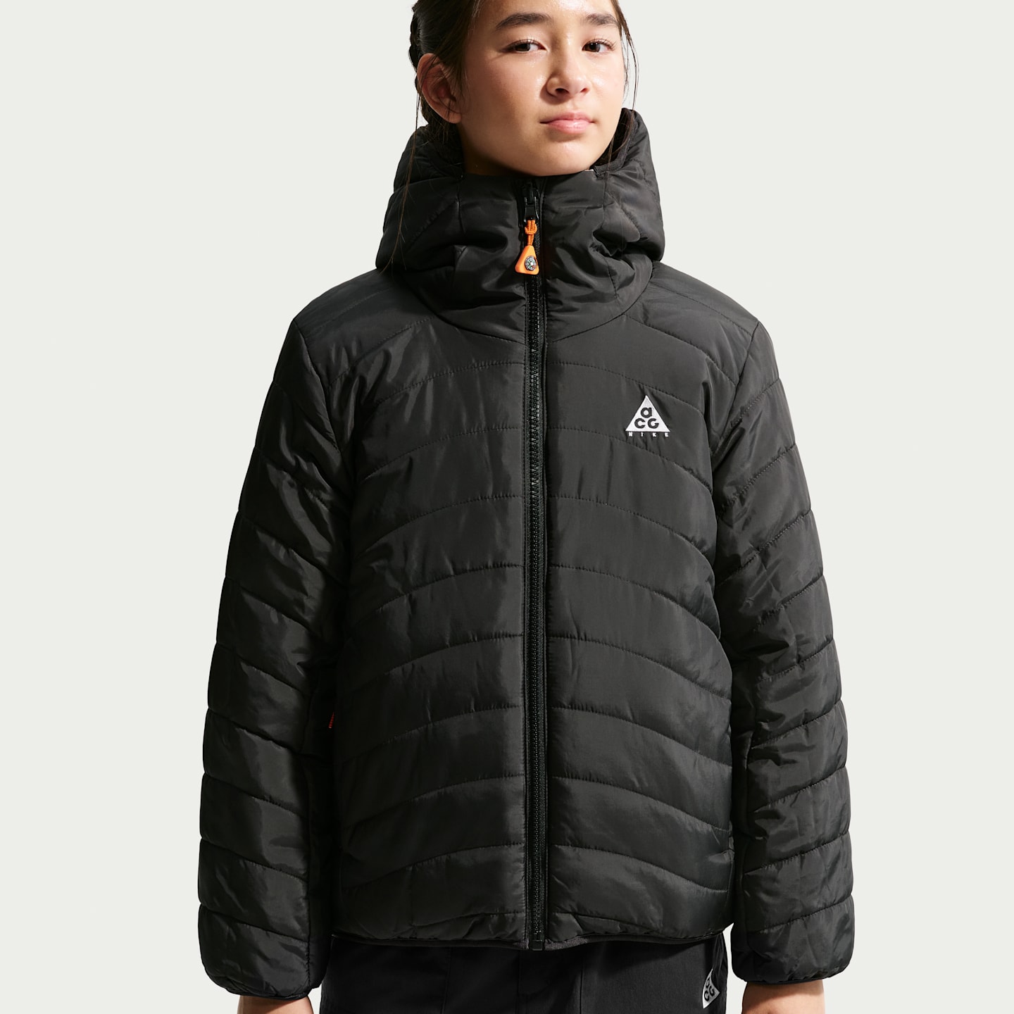 Детская куртка Nike ACG Reversible, цвет: Чёрный — фото 2