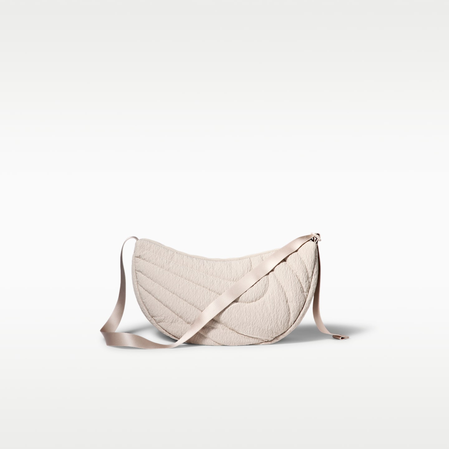 Мужская сумка Nike Aura Crescent Crossbody (11L), цвет: Кремовый / Серебряный — фото 4