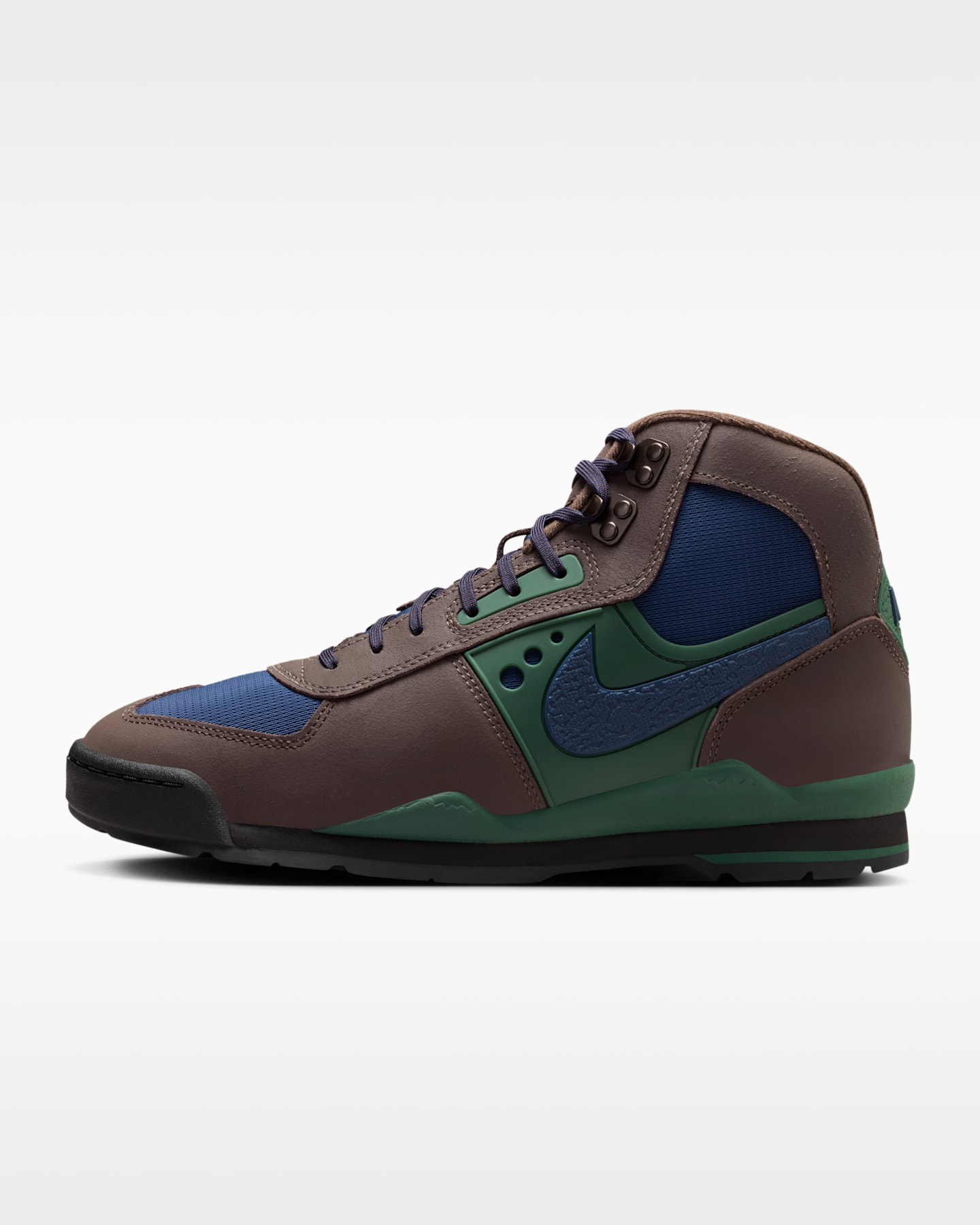 Мужские кроссовки Nike Air Baltoro SP, цвет: Коричневый / Тёмно-синий — фото 9