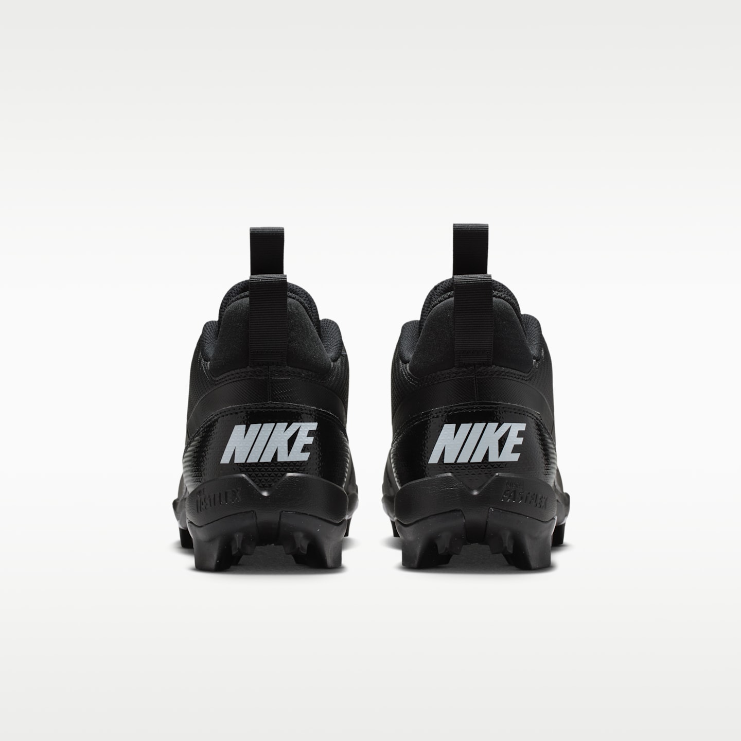 Женские бутсы Nike Alpha Menace 4 Shark Football Cleats, цвет: Чёрный / Белый — фото 6