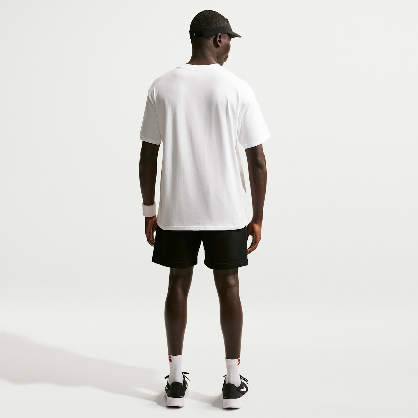Мужские флисовые теннисные шорты NikeCourt Heritage Dri-FIT, цвет: Чёрный — фото 5