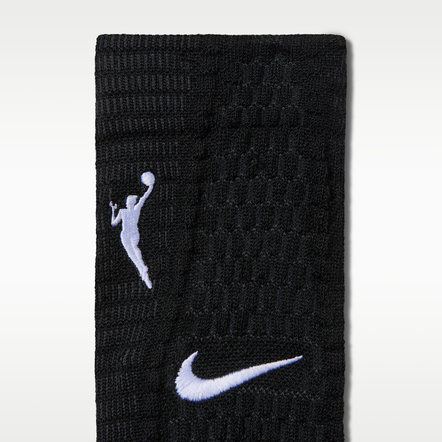 Баскетбольные носки Nike Unicorn Dri-FIT Adv WNBA с амортизацией, 1 пара, цвет: Чёрный / Антрацитовый — фото 6