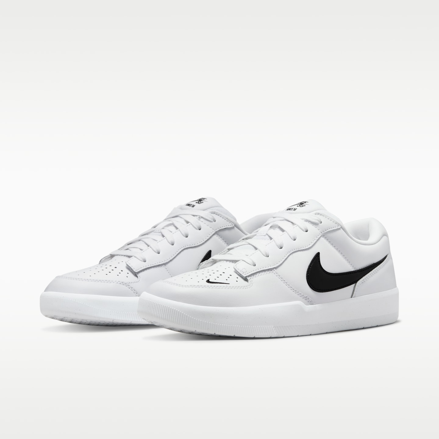 Кроссовки Nike SB Force 58 Premium Skate, цвет: Белый / Чёрный — фото 5