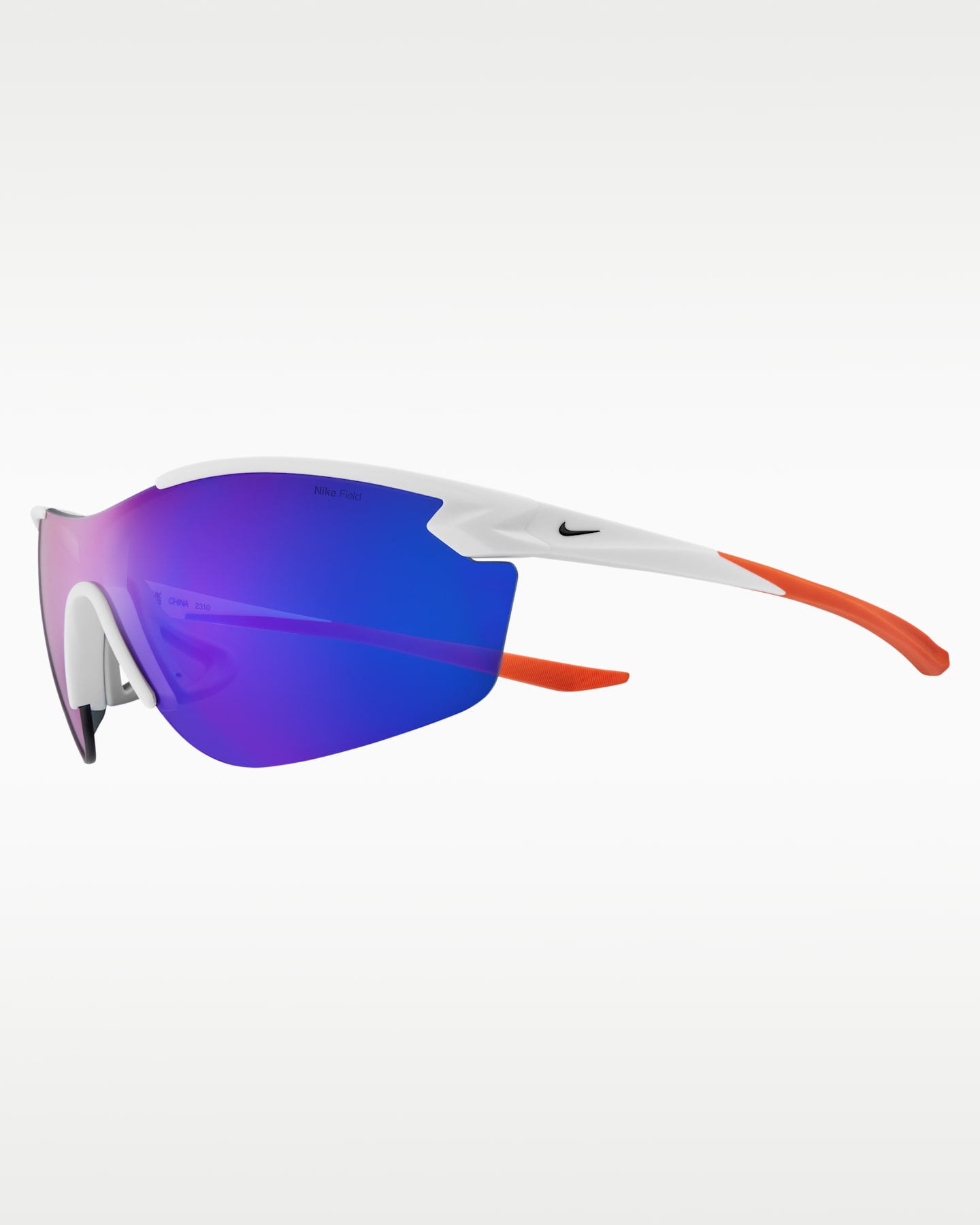Солнцезащитные очки Nike Victory Elite Engineered с тонированными линзами Field Tint, цвет: Белый / Оранжевый — фото 5