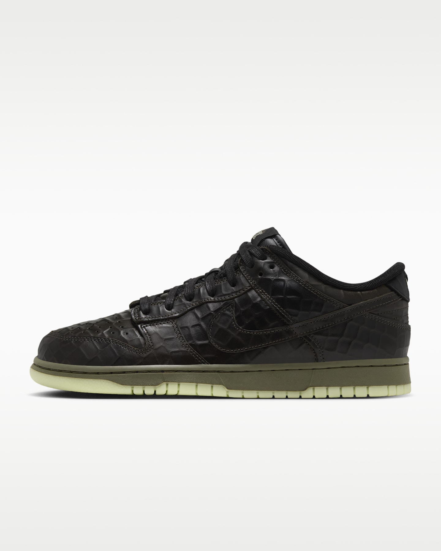 Мужские кроссовки Nike Dunk Low Premium Halloween, цвет: Зелёный / Чёрный — фото 10