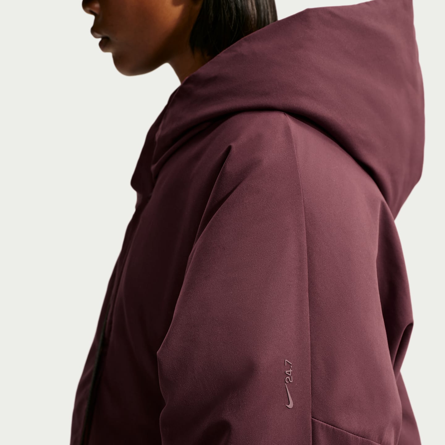 Женская пуховая куртка Nike 24.7 OuterCalm Therma-FIT, цвет: Mystic Dates/Light Boulder — фото 3