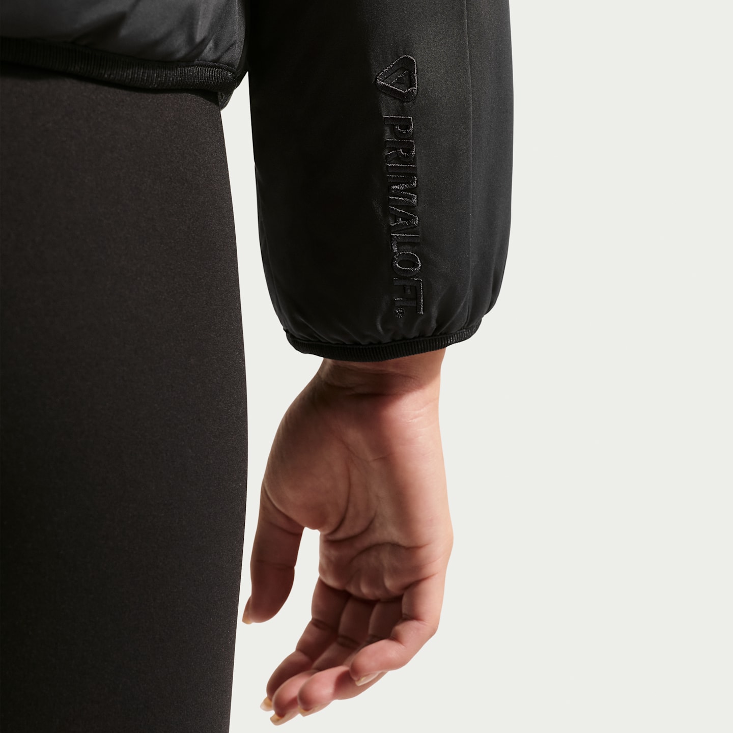 Детская утеплённая куртка для девочек Nike Mavn Storm-FIT, цвет: Чёрный — фото 6