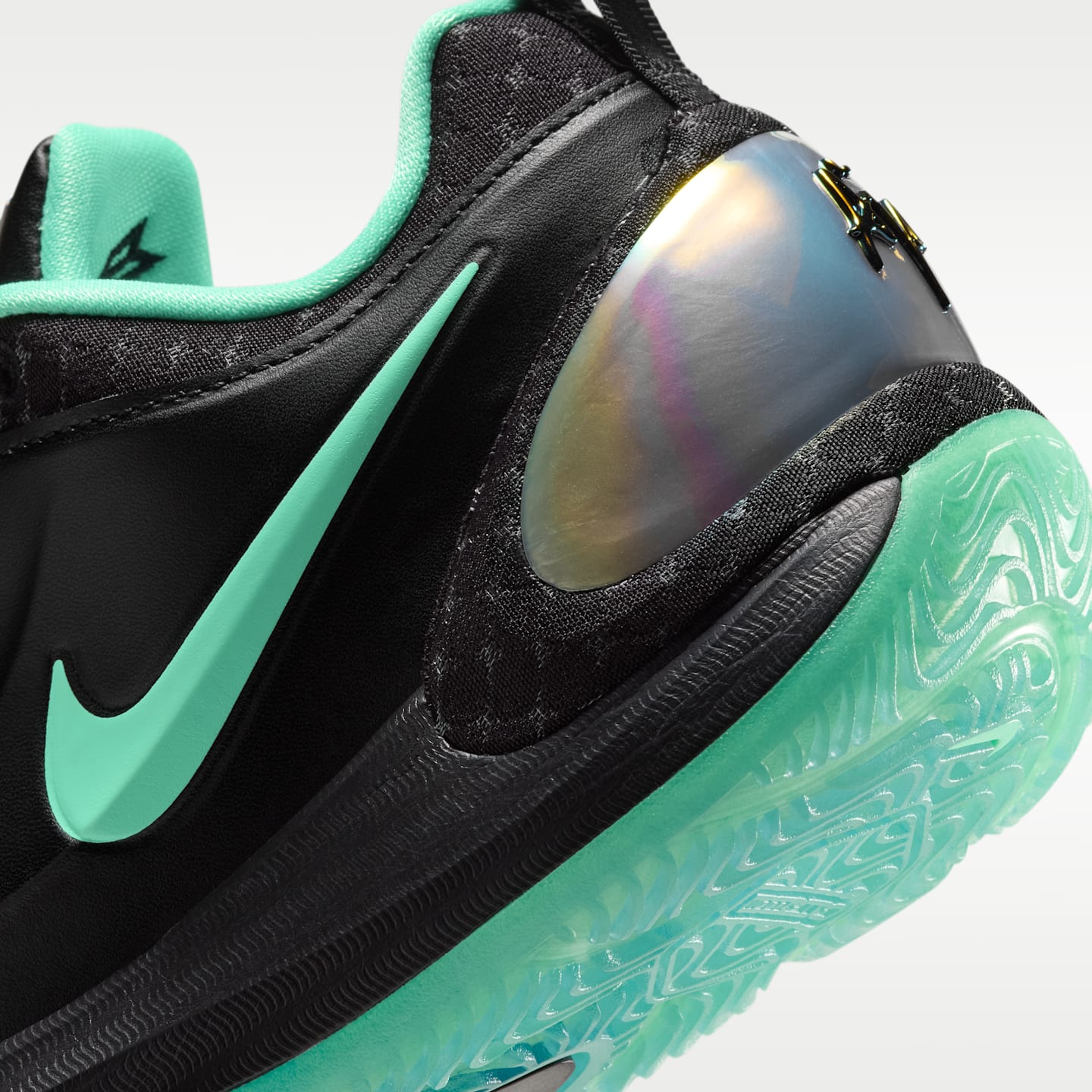 Детские кроссовки Nike A'Two "Ride at DA'wn" A'ja Wilson Basketball, цвет: Чёрный / Синий сияющий — фото 8
