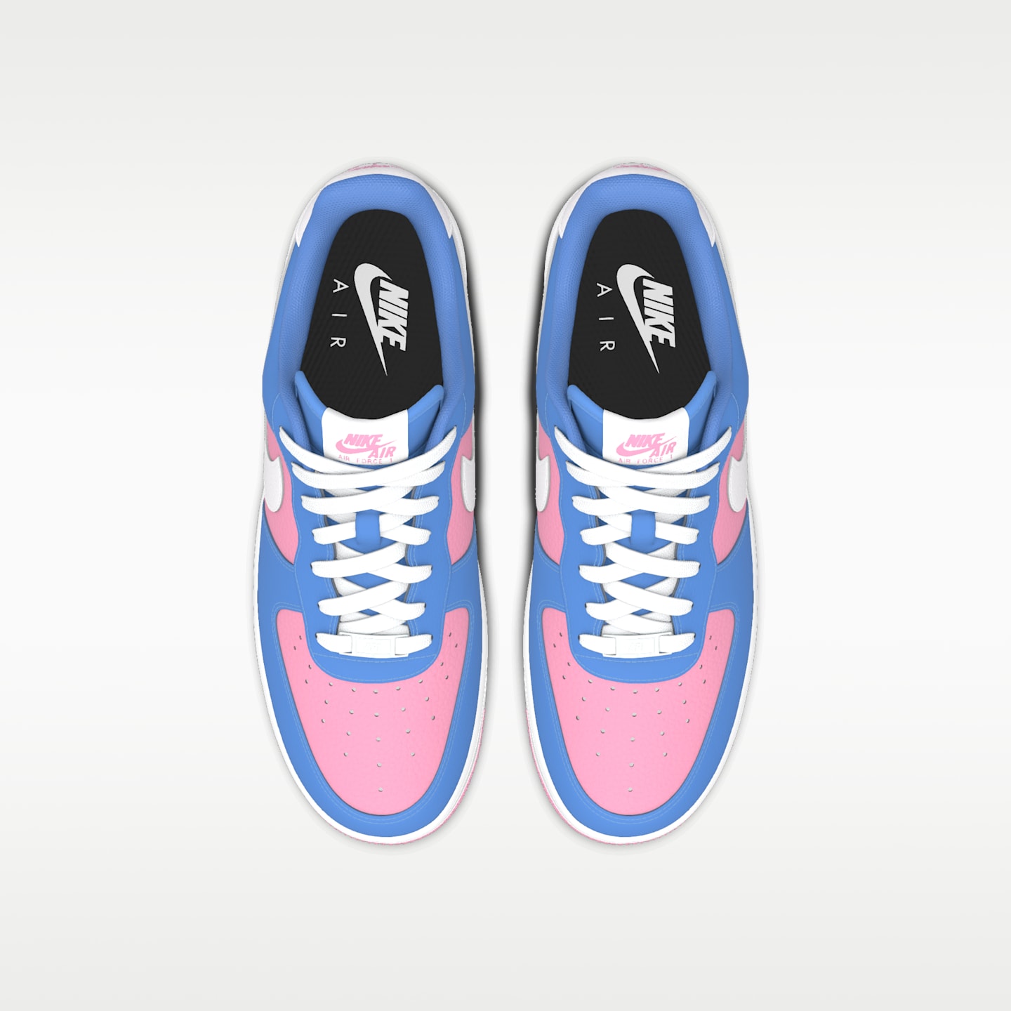 Детские кроссовки Nike Air Force 1 By You, цвет: Разноцветный — фото 4
