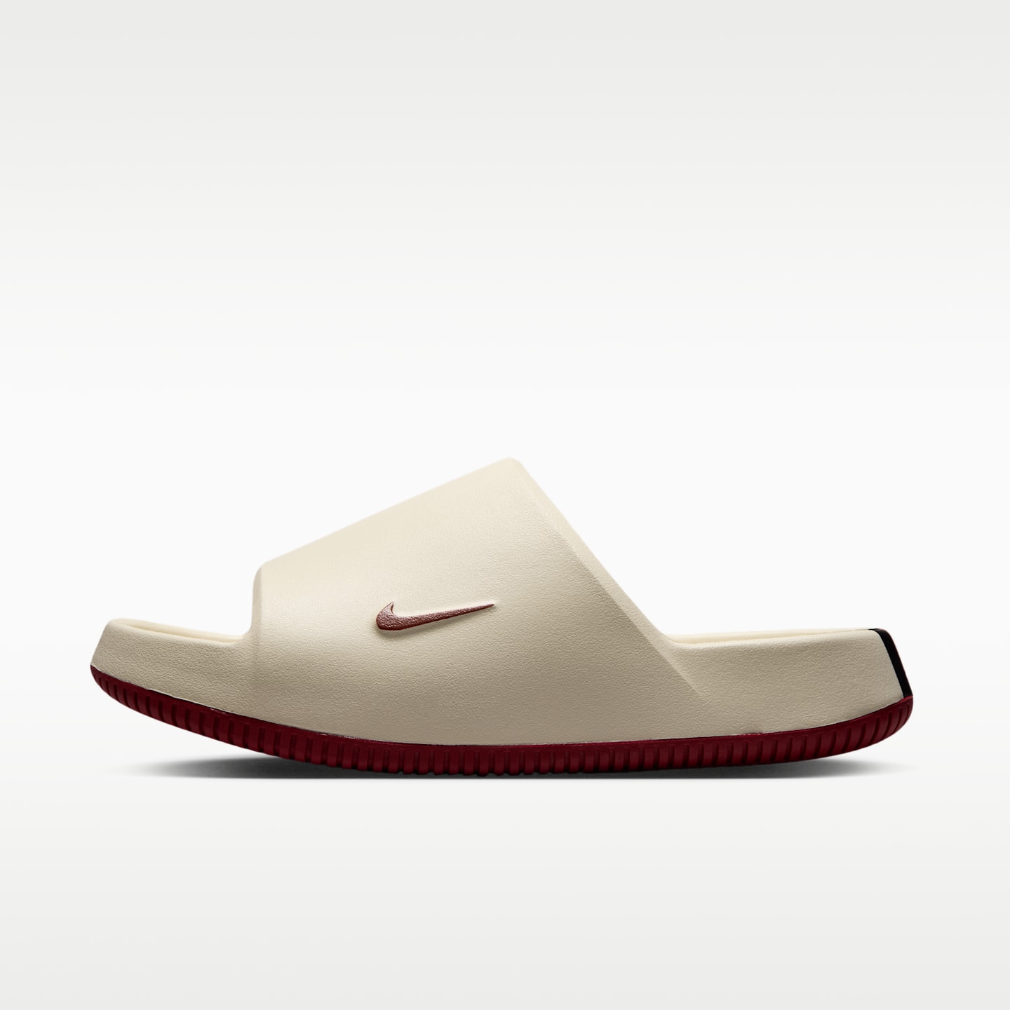 Мужские сандалии Nike Calm (Arizona Cardinals) NFL, цвет: Молочный / Чёрный — фото 2