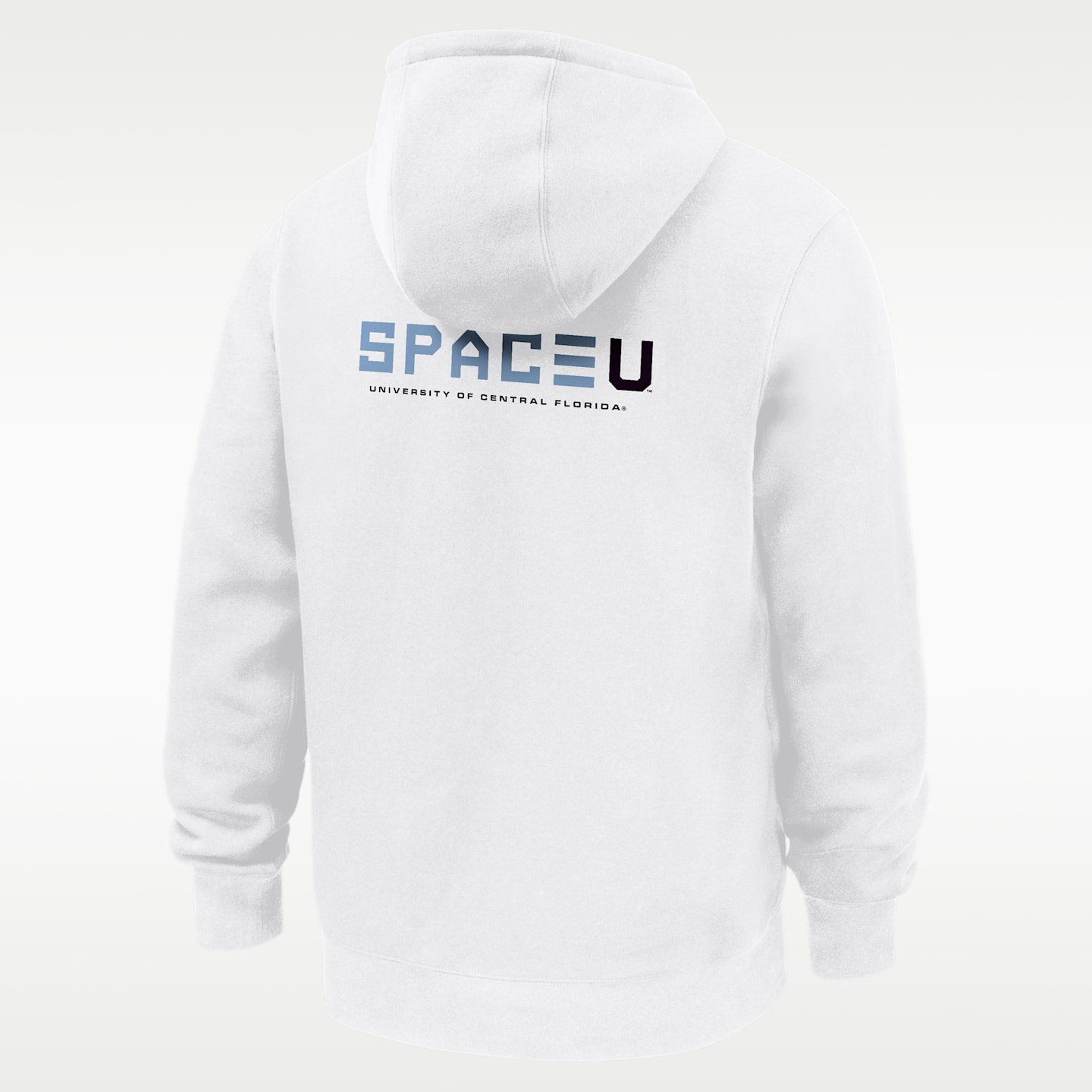 Мужская худи на молнии Nike UCF Space Game, цвет: Белый — фото 2