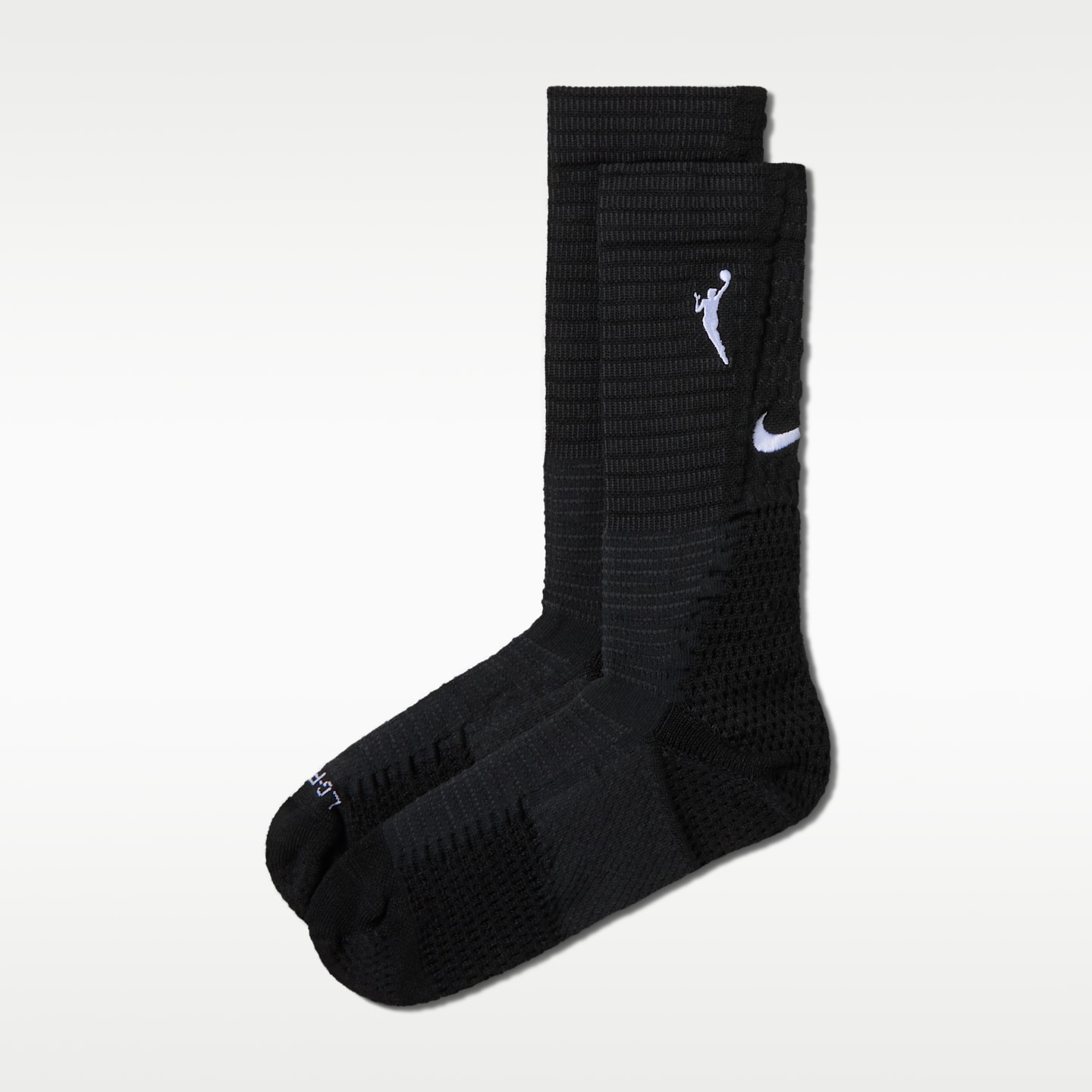 Баскетбольные носки Nike Unicorn Dri-FIT Adv WNBA с амортизацией, 1 пара, цвет: Чёрный / Антрацитовый — фото 5