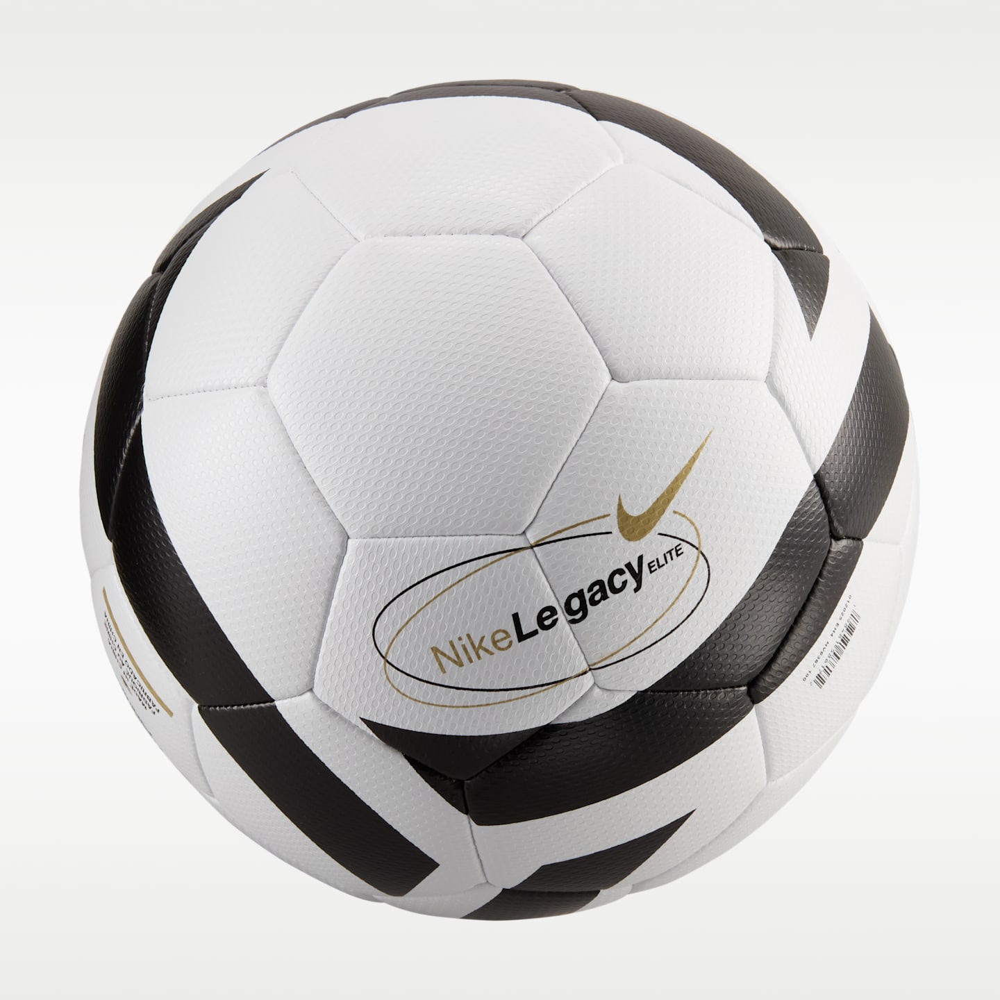 Мяч Nike Legacy Elite Soccer Ball, цвет: Белый / Чёрный — фото 2