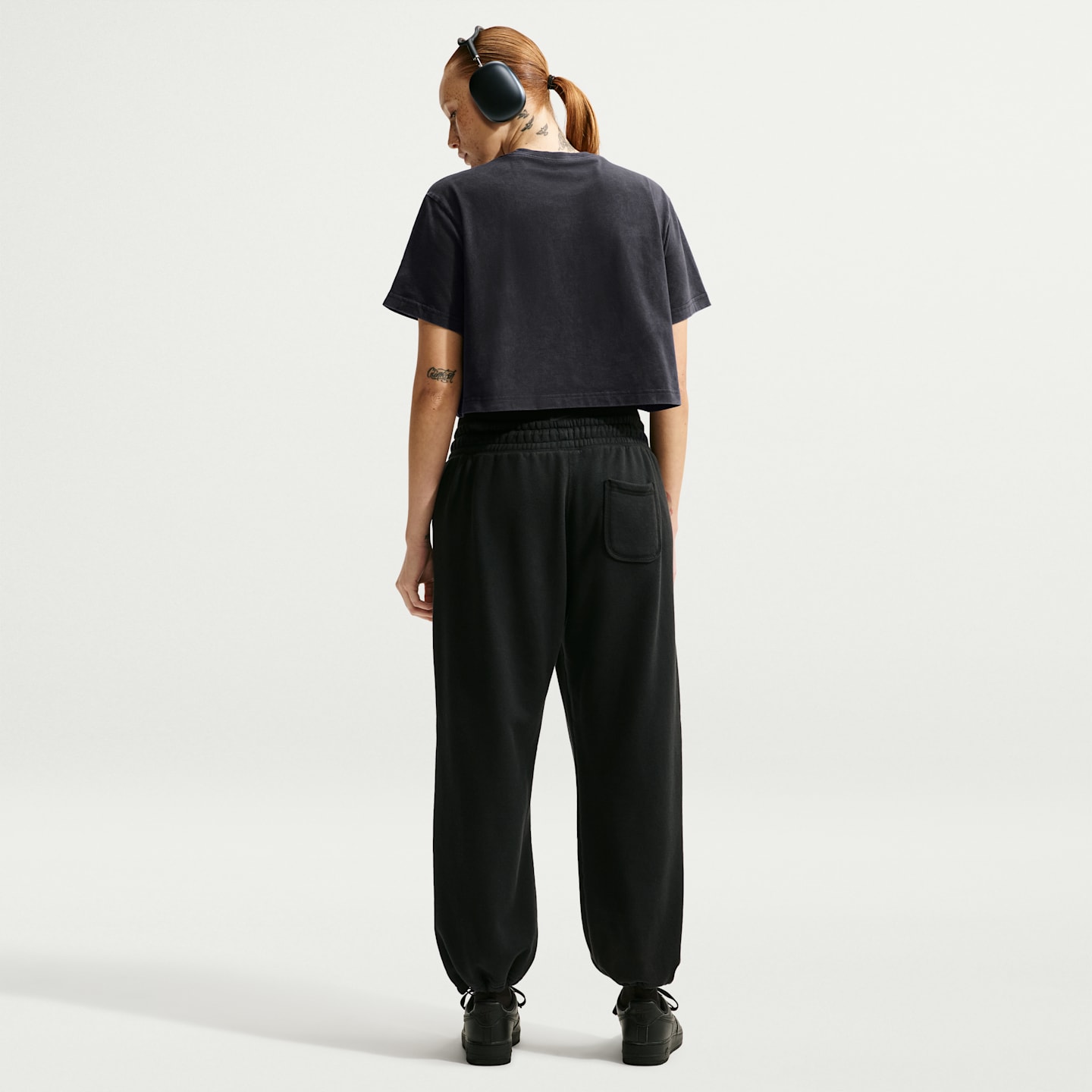 Женская баскетбольная футболка Nike, цвет: Чёрный — фото 5