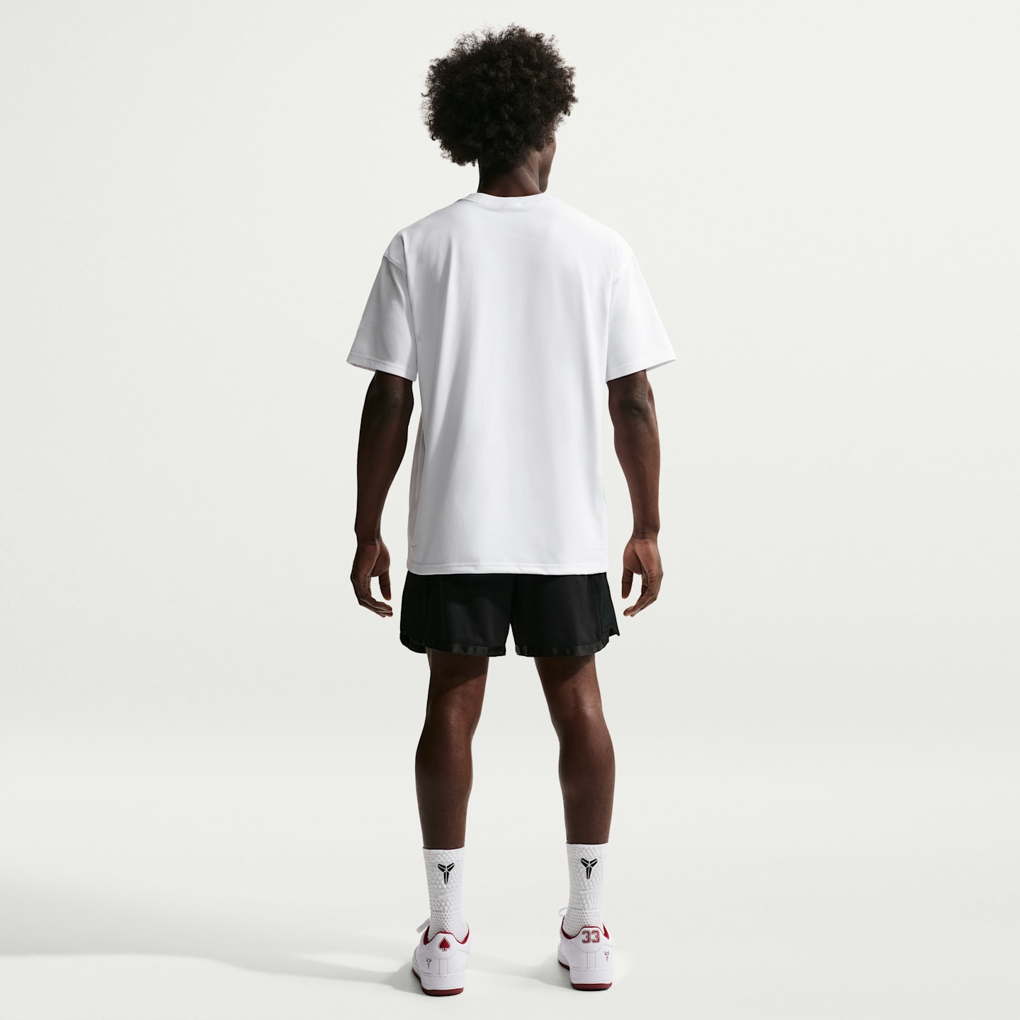 Мужская баскетбольная футболка Nike Kobe Dri-FIT, цвет: Белый — фото 5