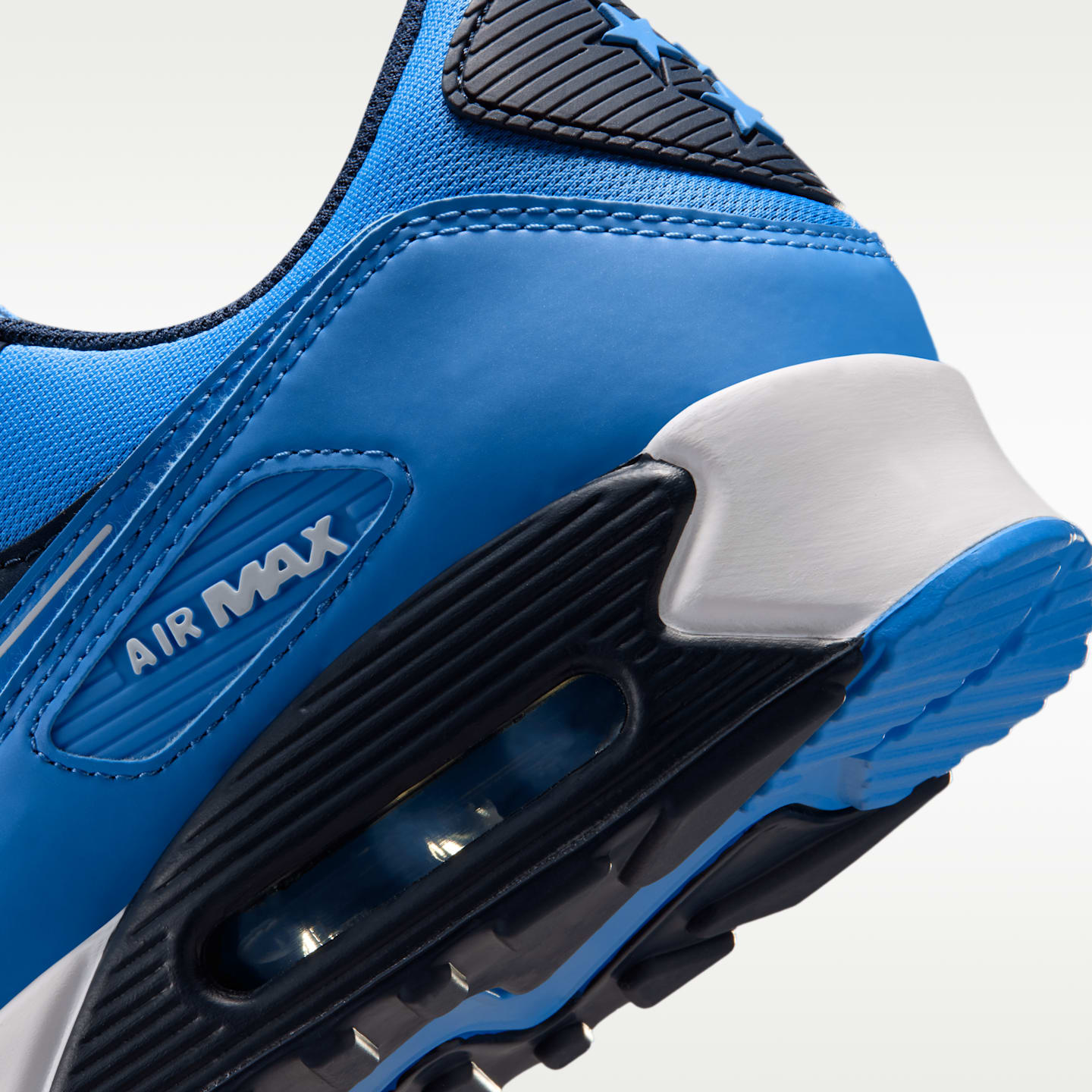 Мужские кроссовки Nike Air Max 90 (Tennessee Titans) NFL, цвет: Тёмно-синий / Белый — фото 8