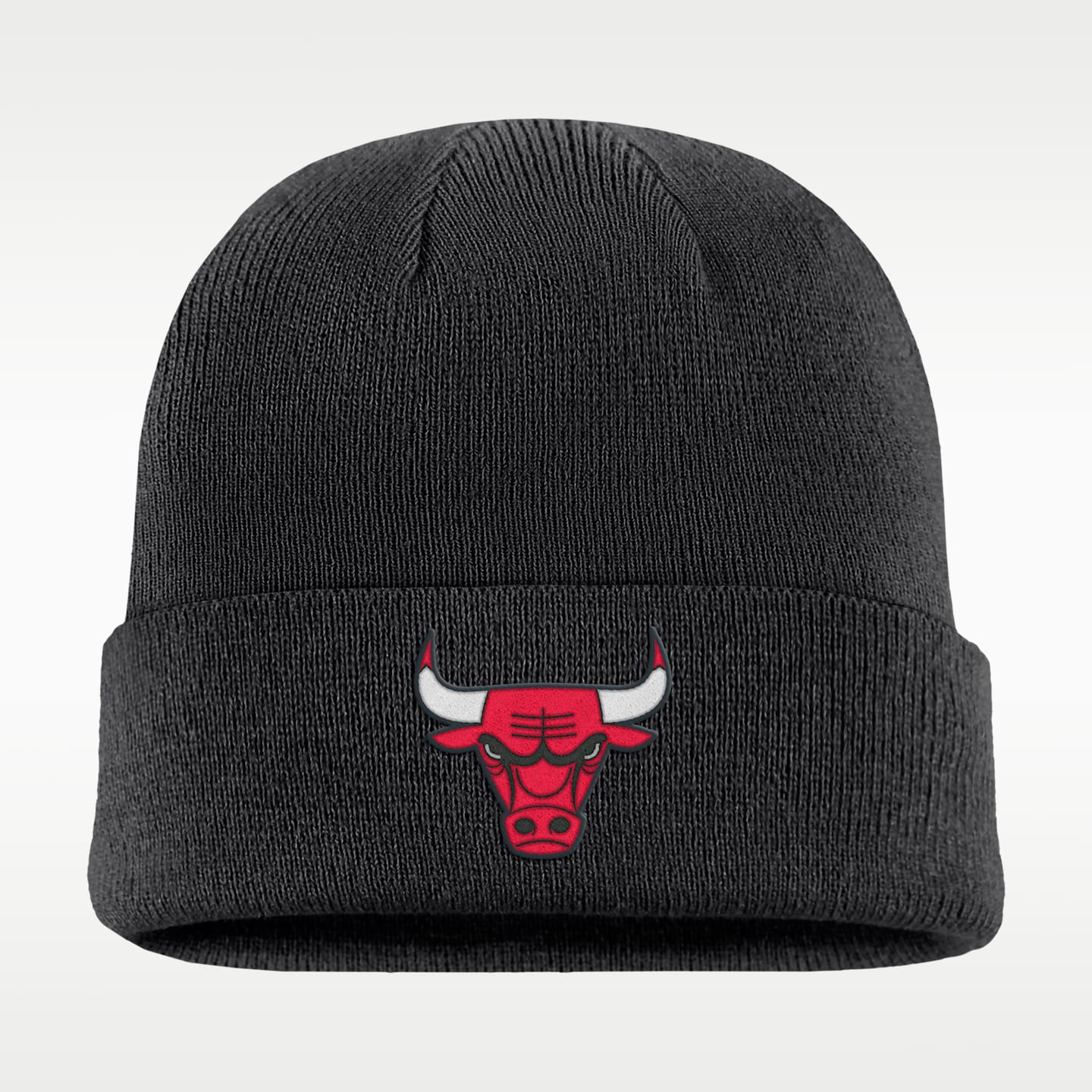 Женская шапка Nike Chicago Bulls Peak Hardwood Classics Beanie, цвет: Чёрный — фото 1