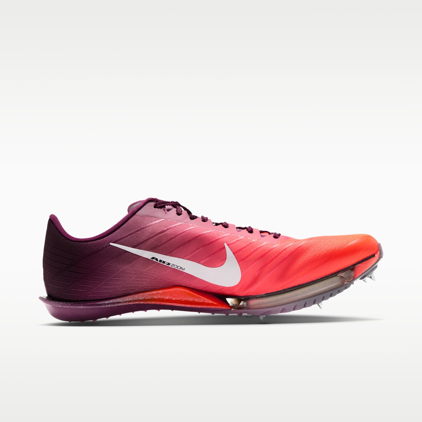 Мужские кроссовки Nike Maxfly 2 Track & Field Sprinting Spikes, цвет: Бордо / Яркий малиновый — фото 3