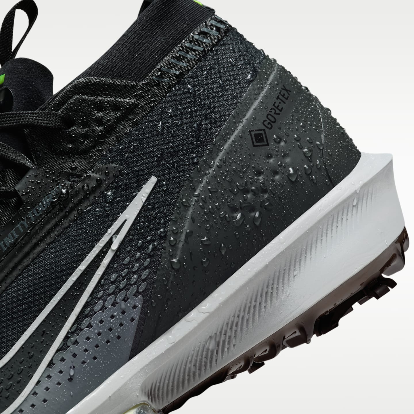 Мужские кроссовки для гольфа Nike Infinity Tour 2 GORE-TEX, цвет: Серый — фото 10