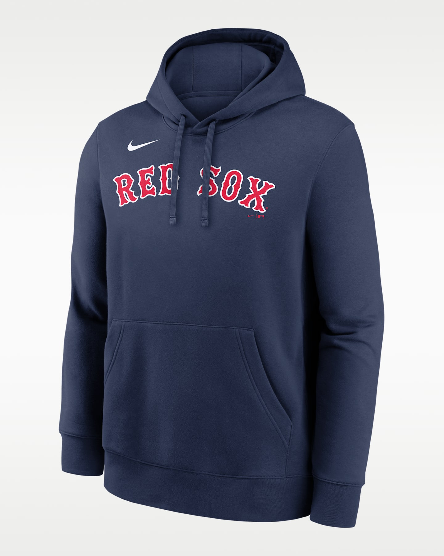 Мужское худи Nike Jarren Duran Boston Red Sox Club MLB Pullover, цвет: Синий — фото 3