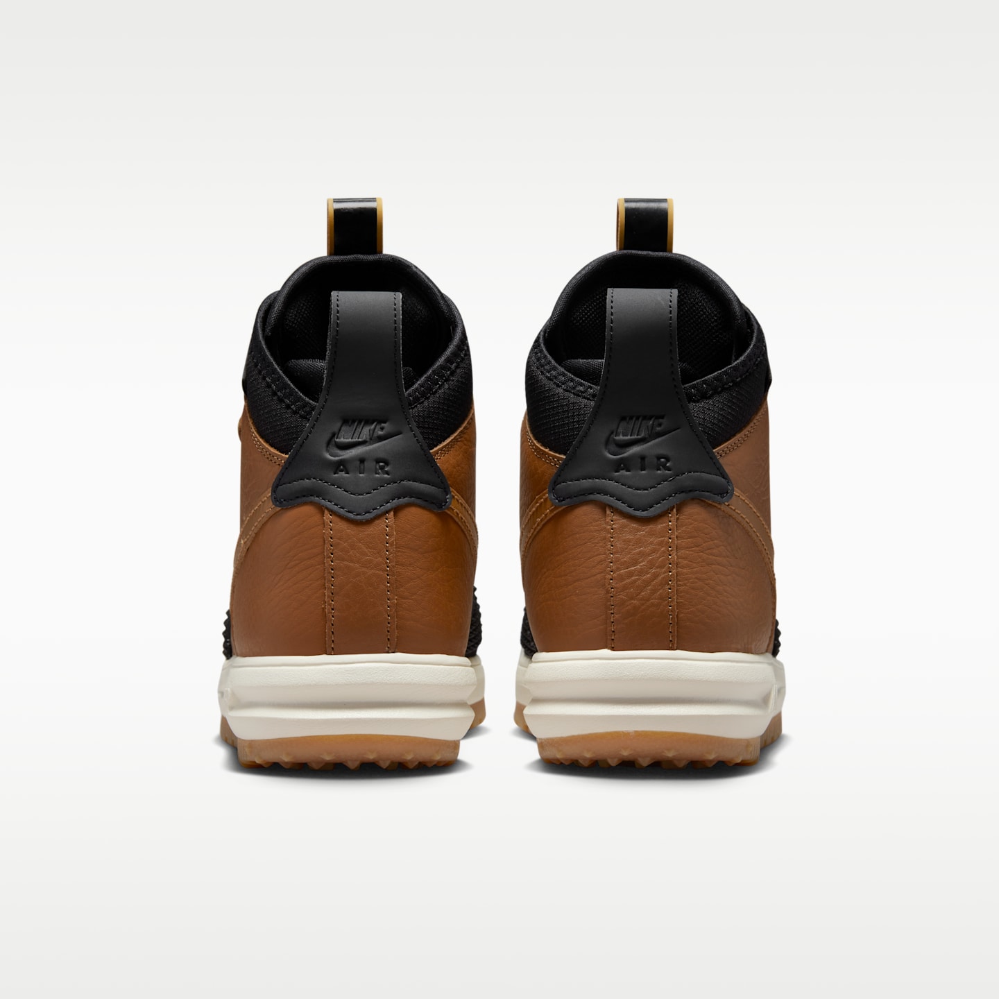 Мужские кроссовки Nike Lunar Force 1 Winterized Duckboot, цвет: Коричневый / Чёрный — фото 6