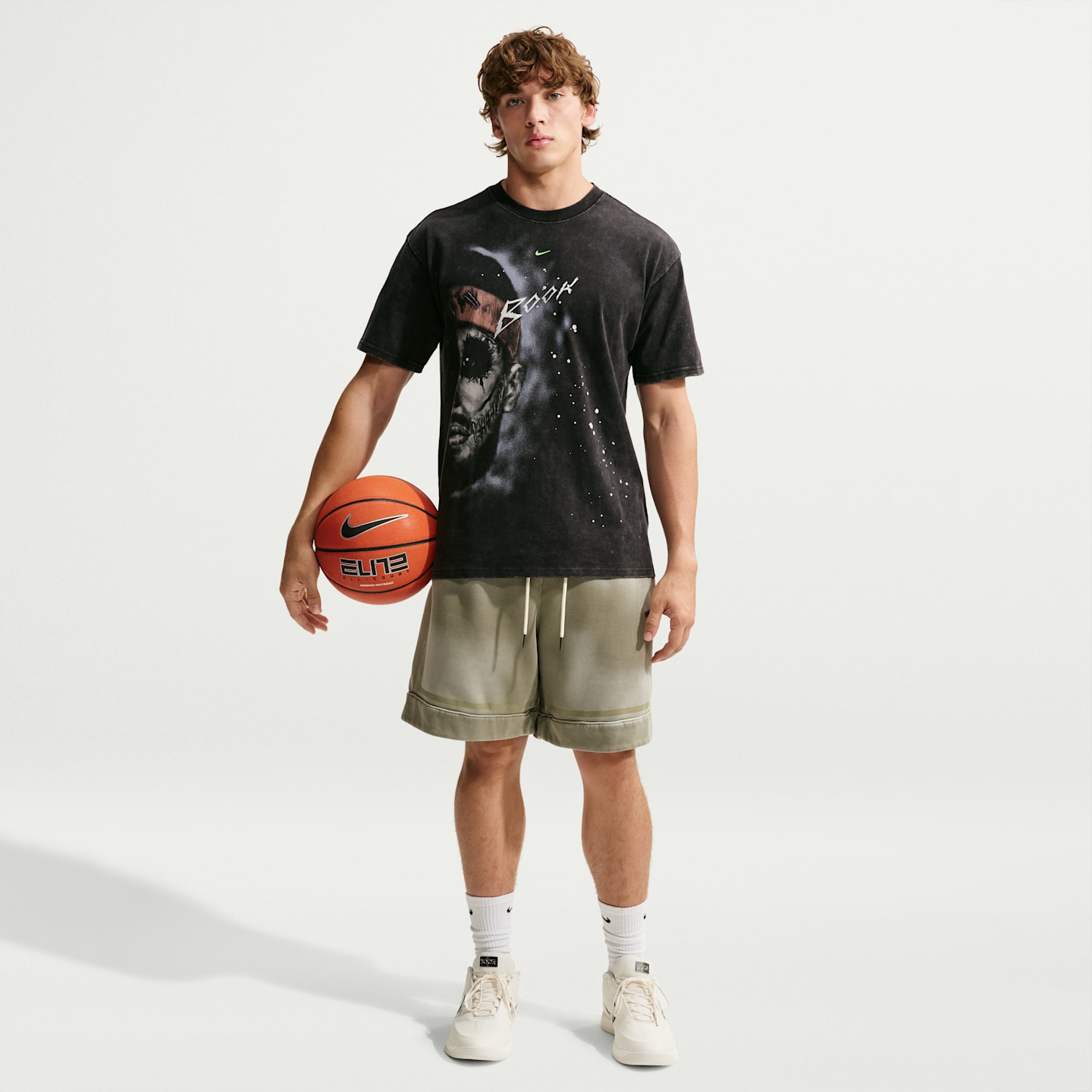 Мужская футболка Nike Book "Halloween" Basketball, цвет: Чёрный — фото 4